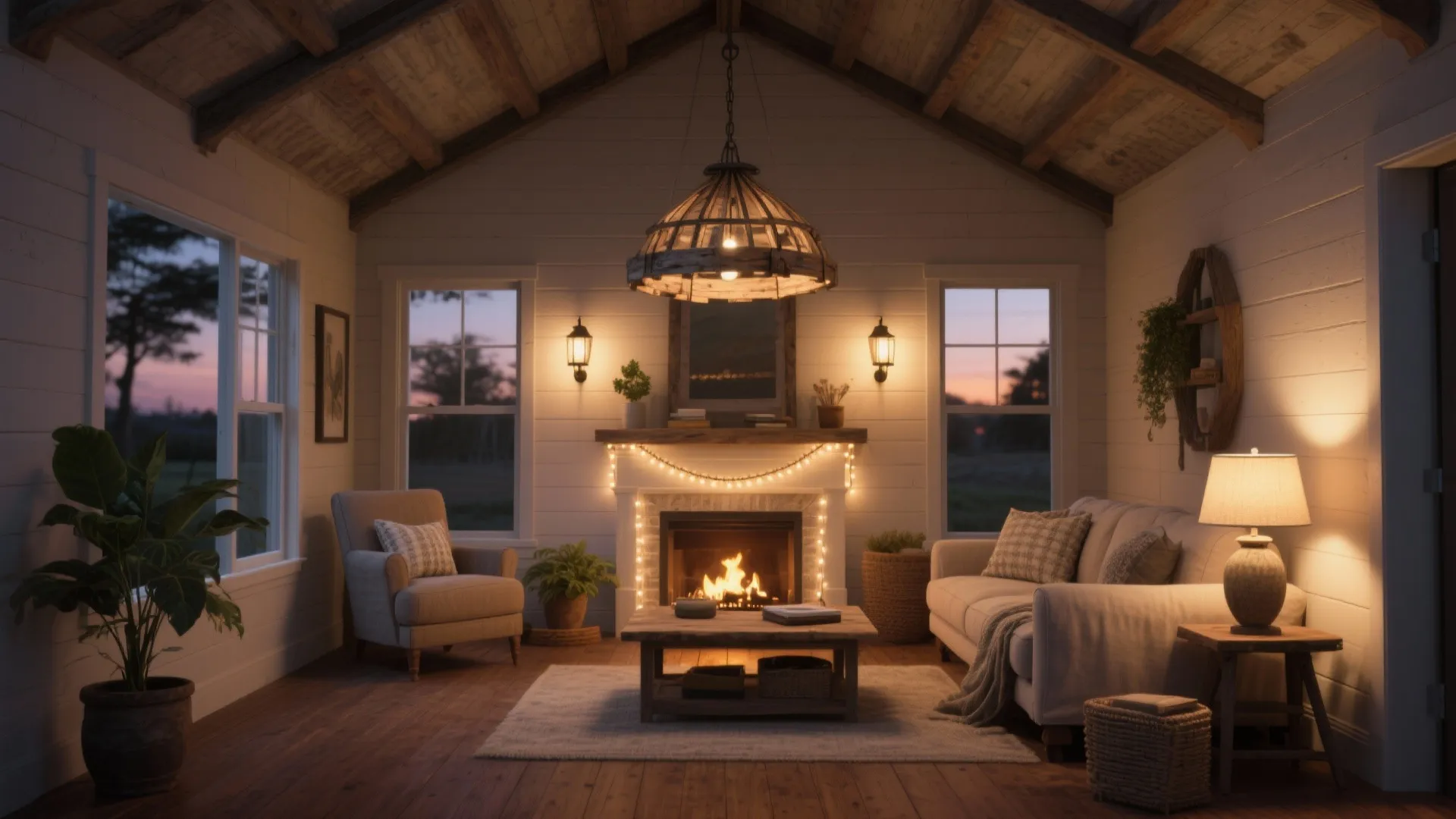 5 Farmhouse Living Room Lighting Ideas: Cozy, practical farmhouse lighting solutions that make small spaces shine