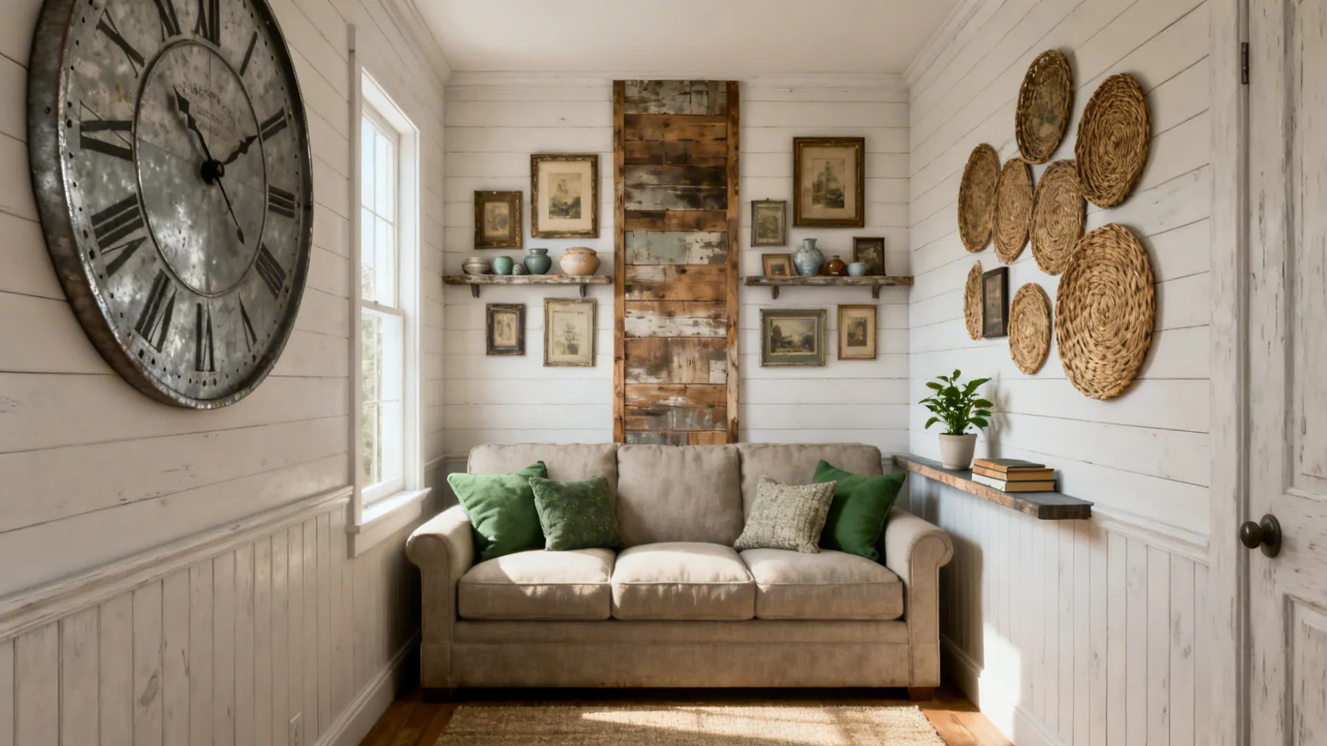 5 Farmhouse Living Room Wall Decor Ideas