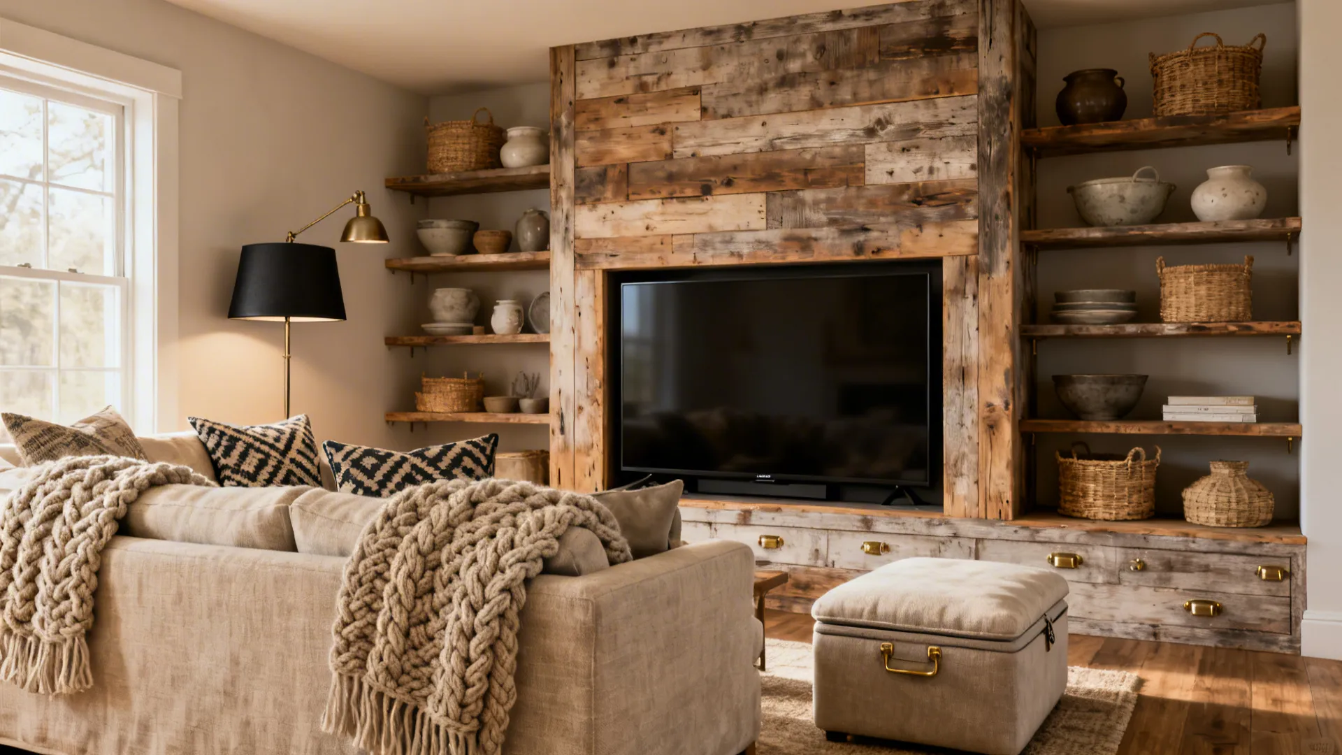 Cozy Farmhouse Living Room Ideas