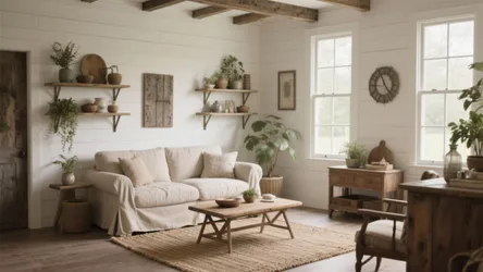 10 Farmhouse Decorating Ideas for Your Living Room