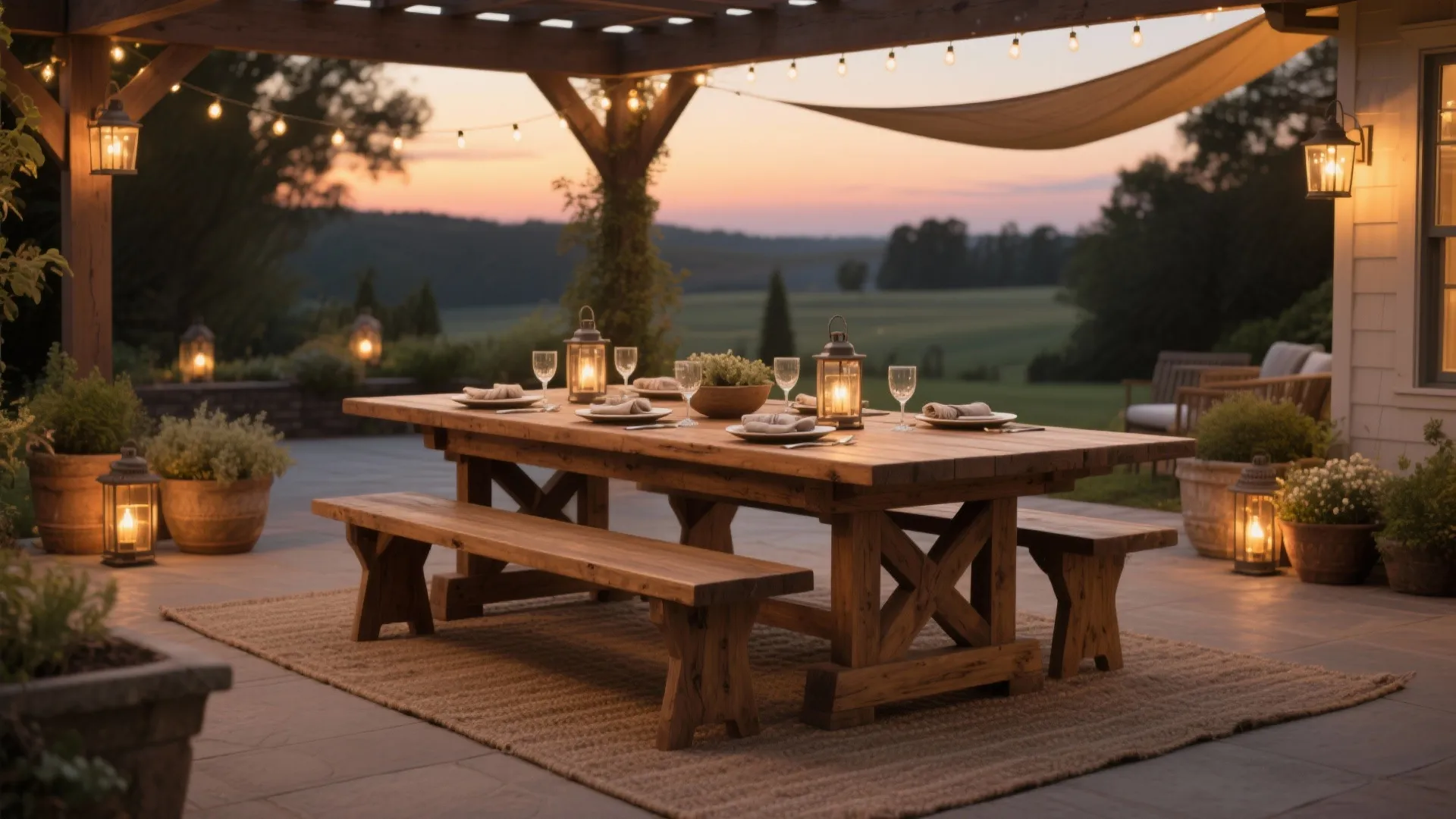 DIY Outdoor Farmhouse Table: Build a Rustic Gathering Spot