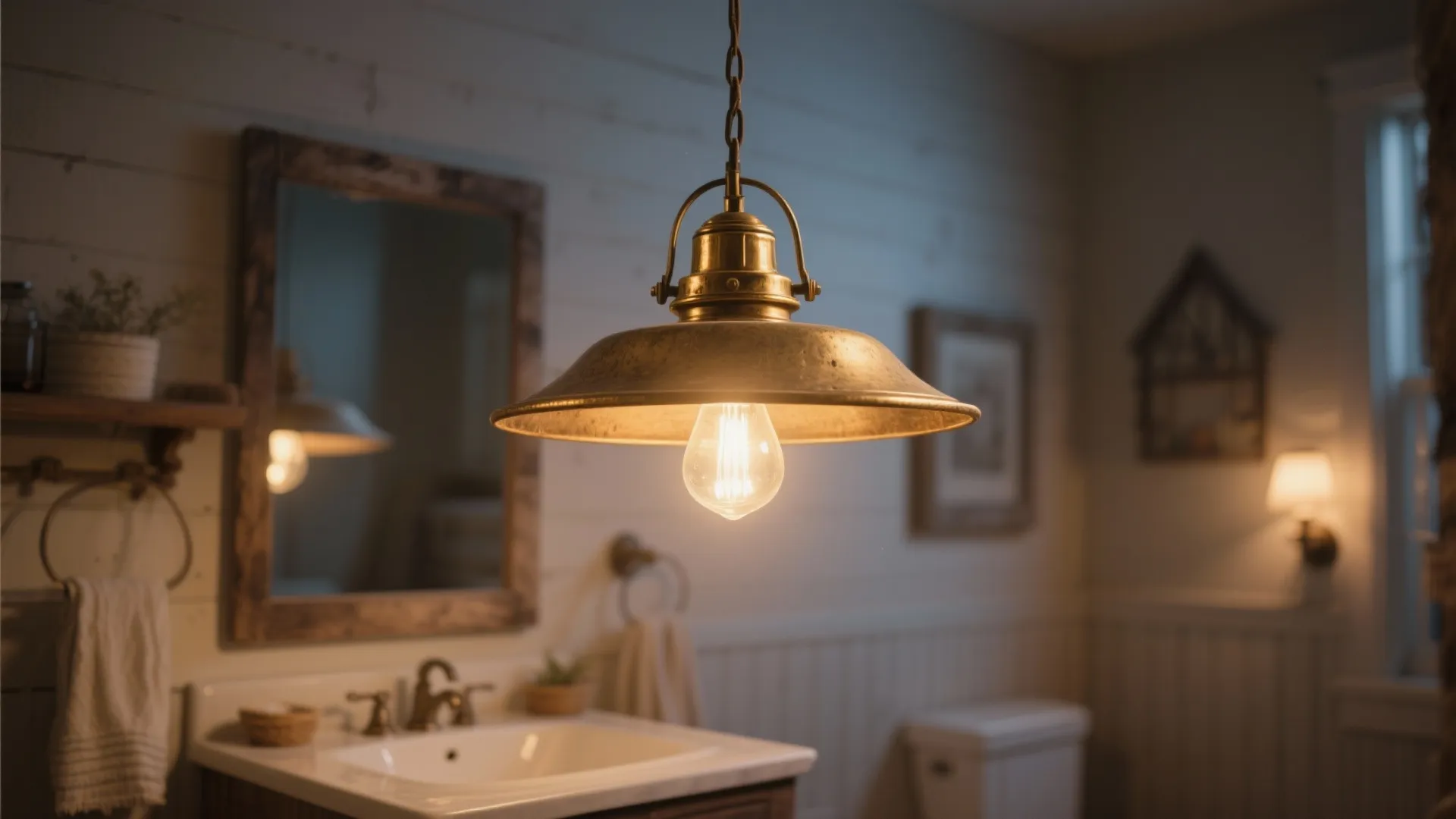 9. Hanging Pendant Lighting