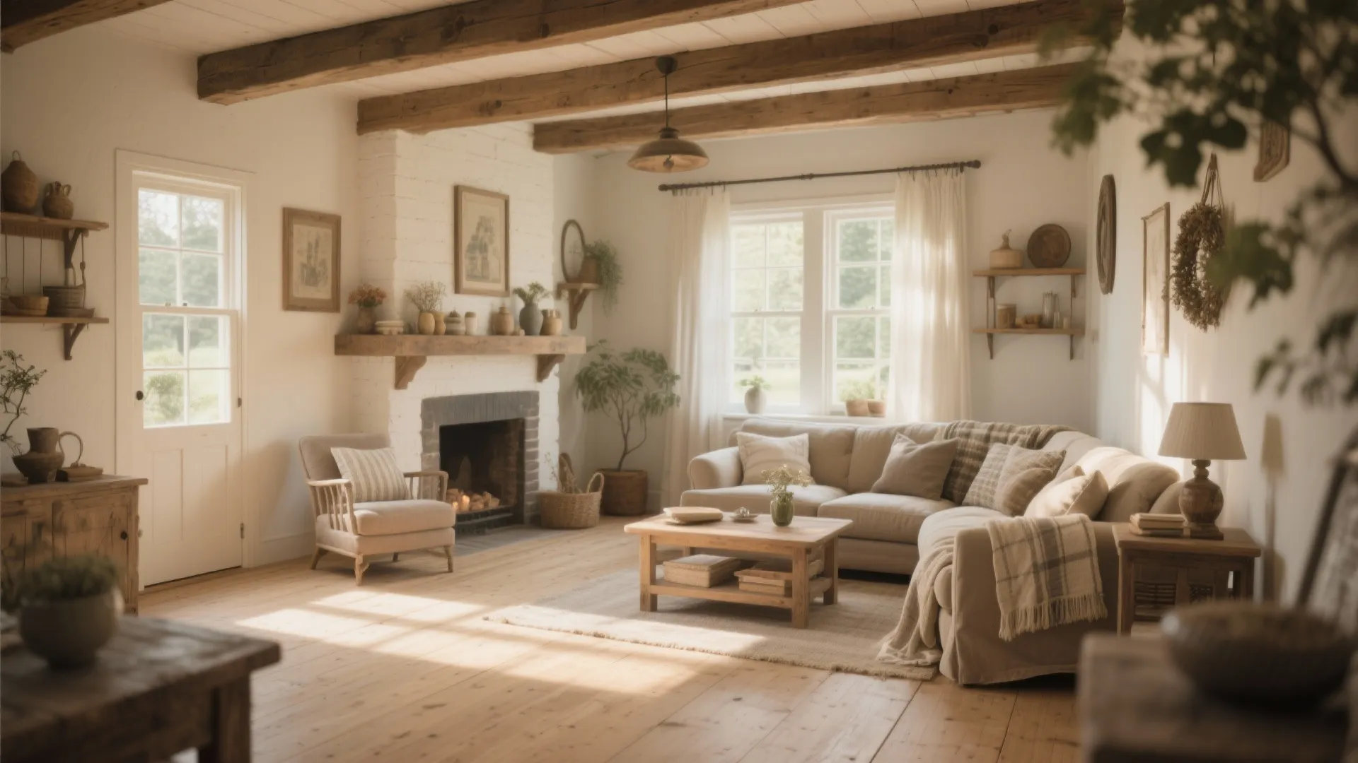 7. Farmhouse Comfort