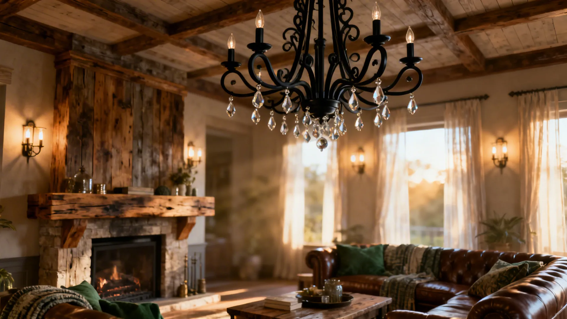 5 Farmhouse Wall Sconces for Cozy Living Rooms