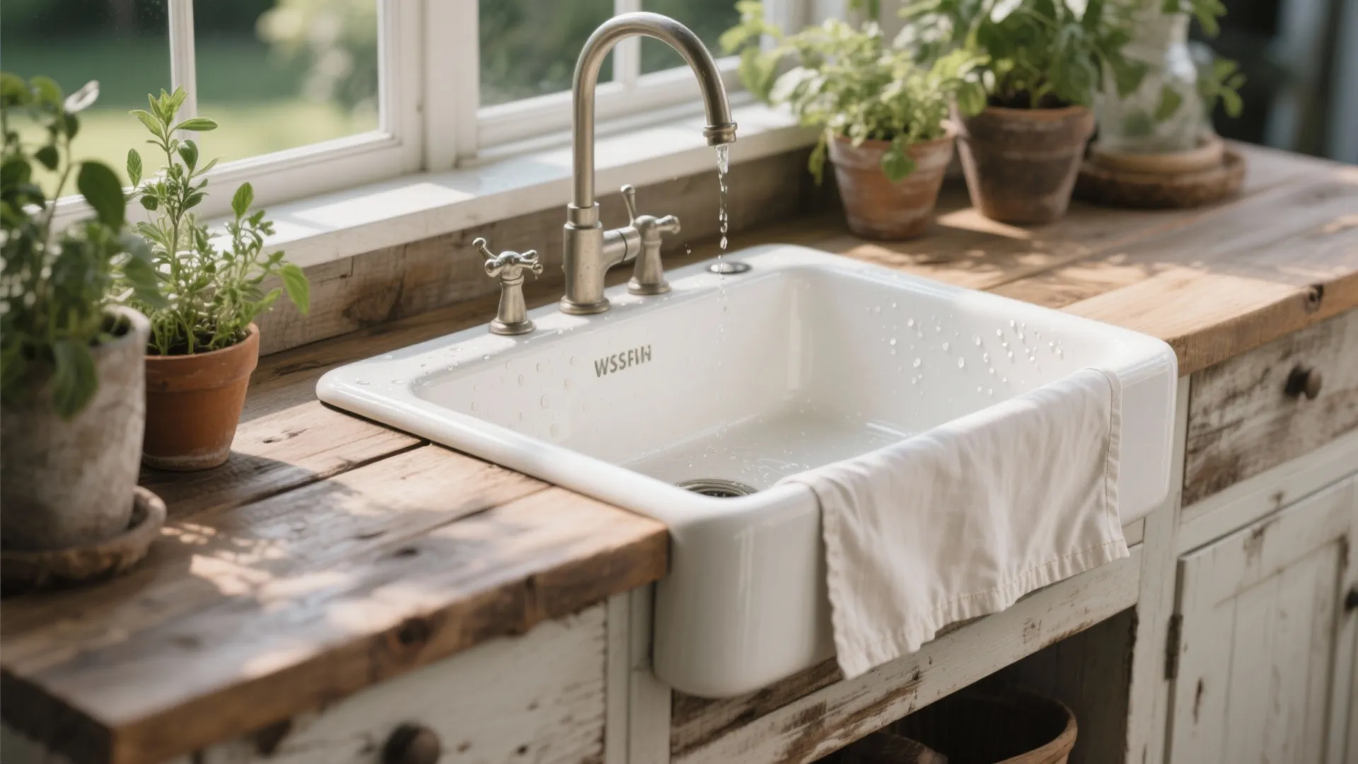 5. Farmhouse Sink