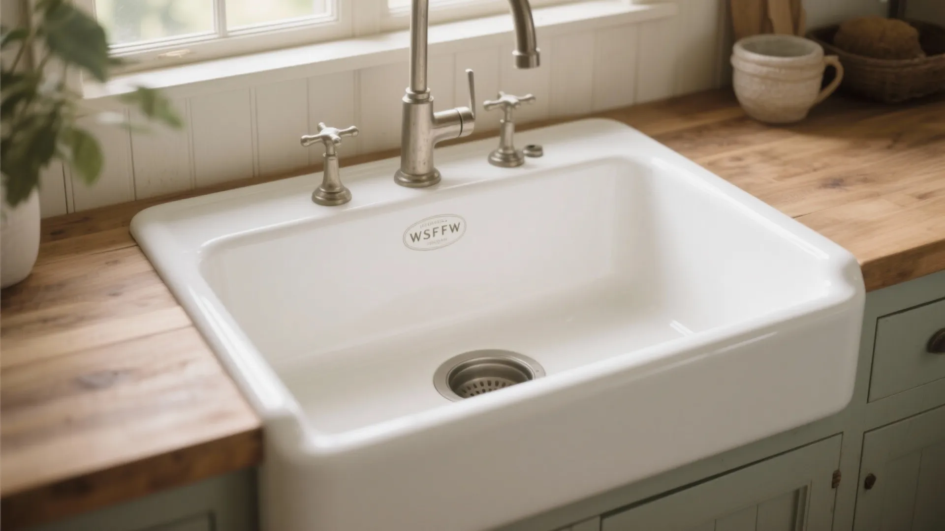 2. Farmhouse Sink Drama