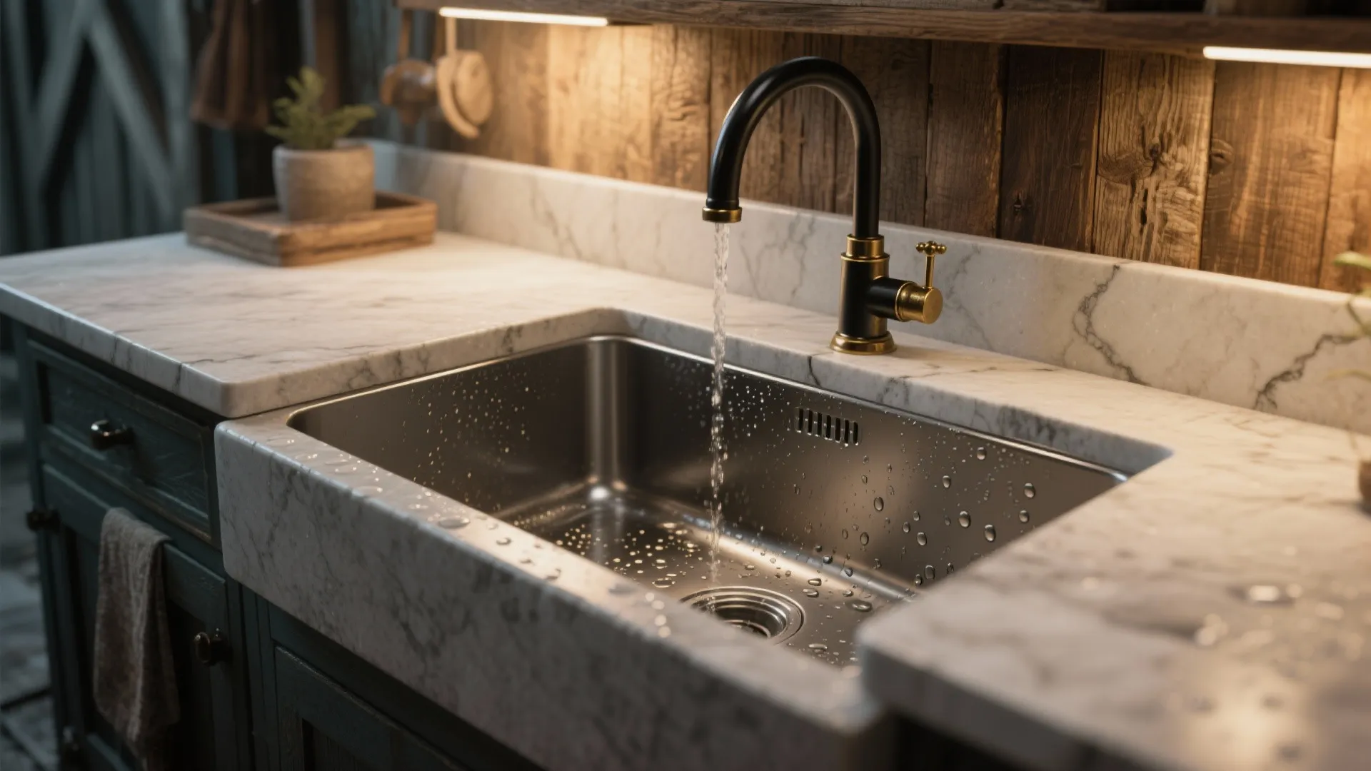 4. Add utility with farmhouse sinks and durable surfaces