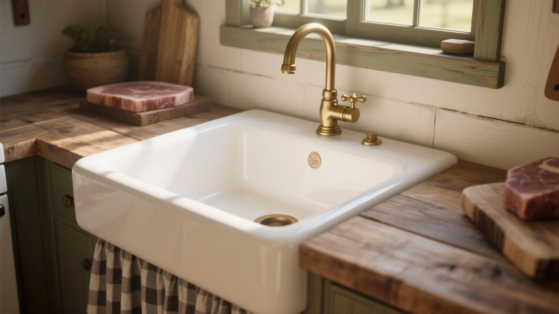 2. Farmhouse Sink Upgrade