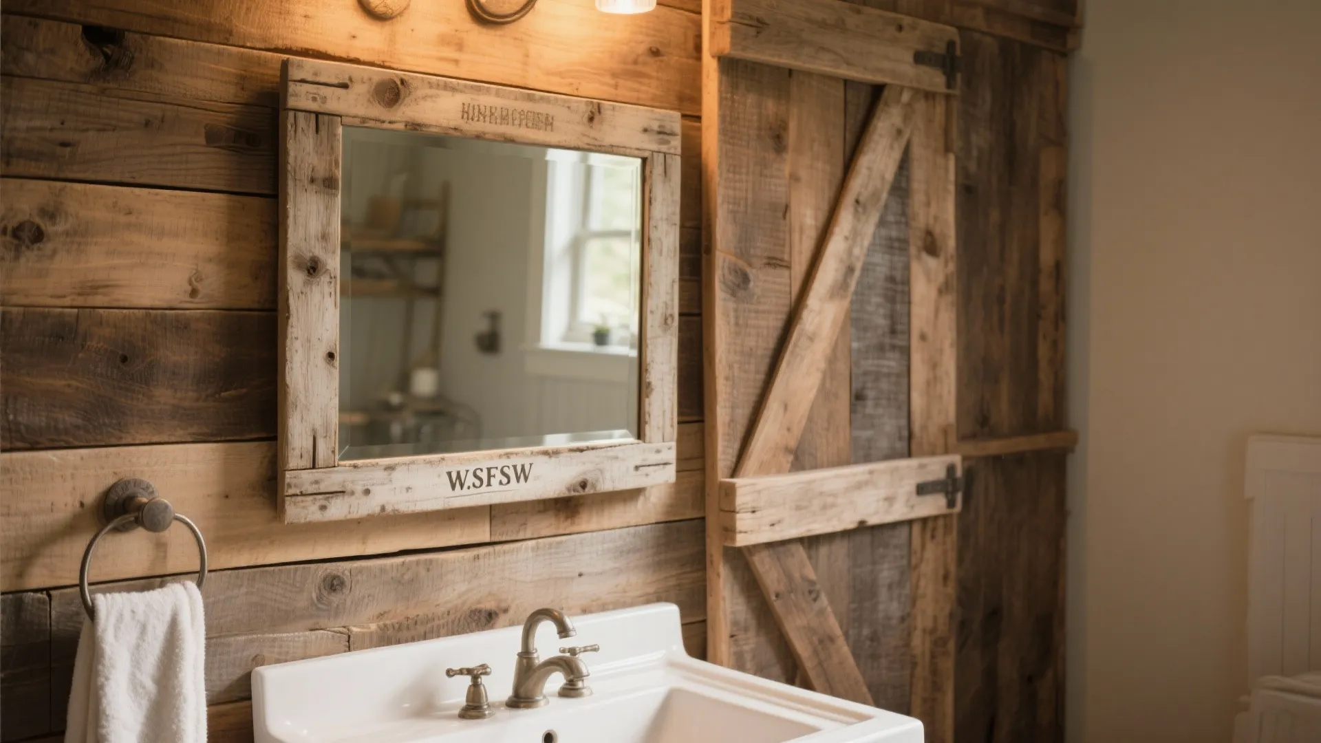 1. Farmhouse Chic with Rustic Touches