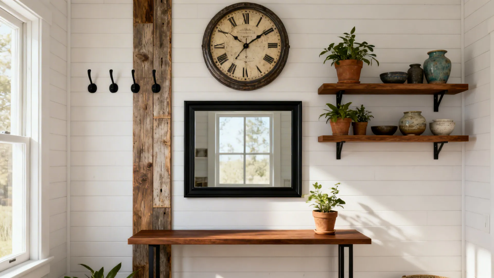 5 Modern Farmhouse Living Room Wall Ideas