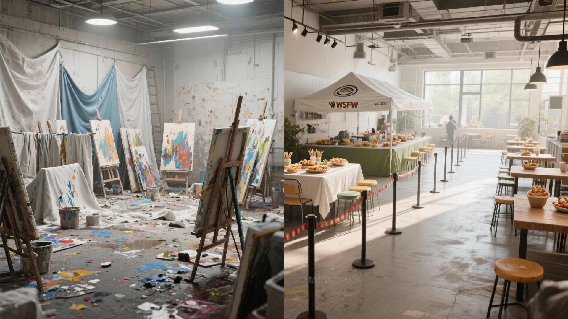 4. Fast-Change Zones: From Painting to Party