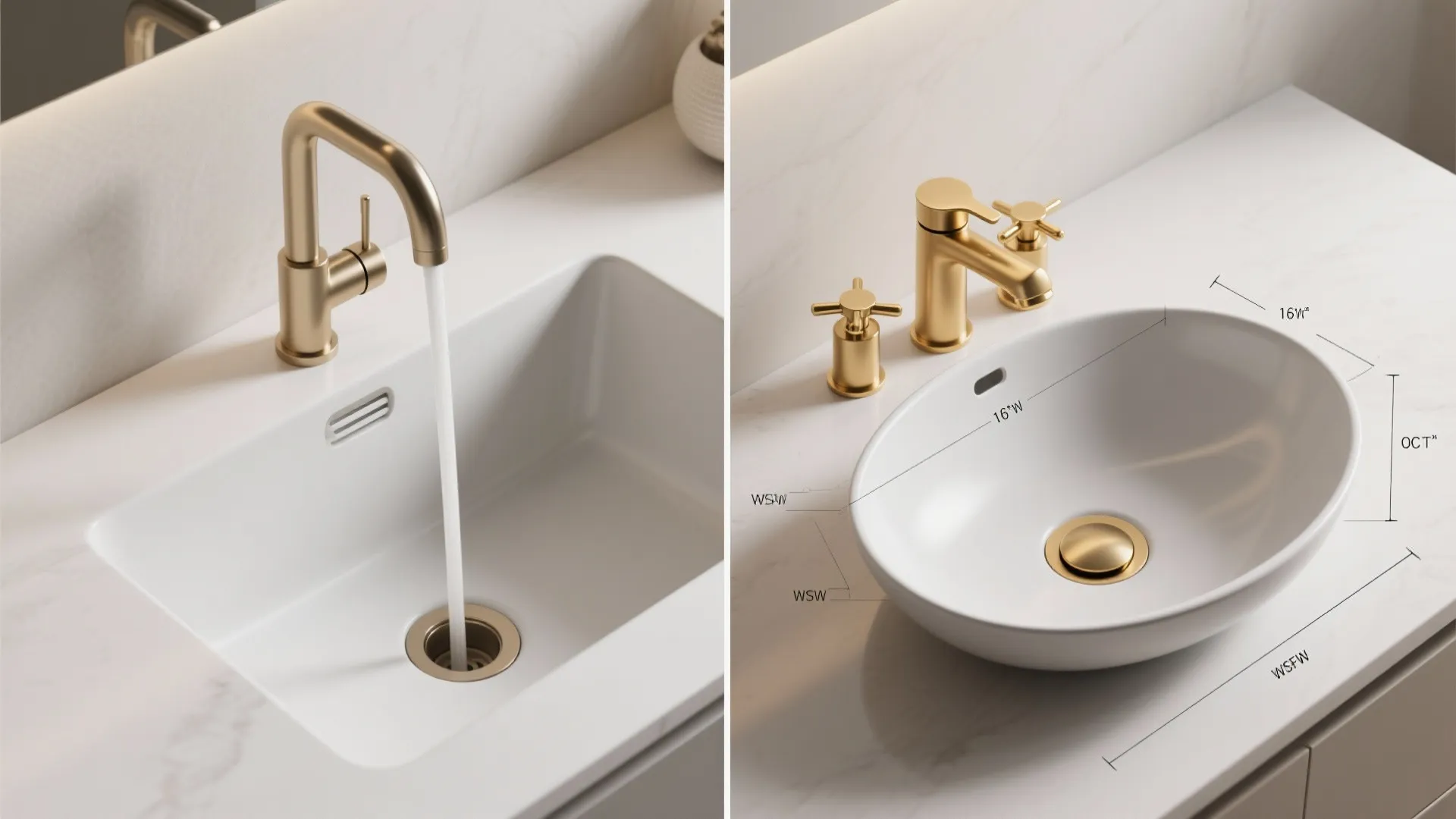 4. Optimize Faucet Height and Sink Type