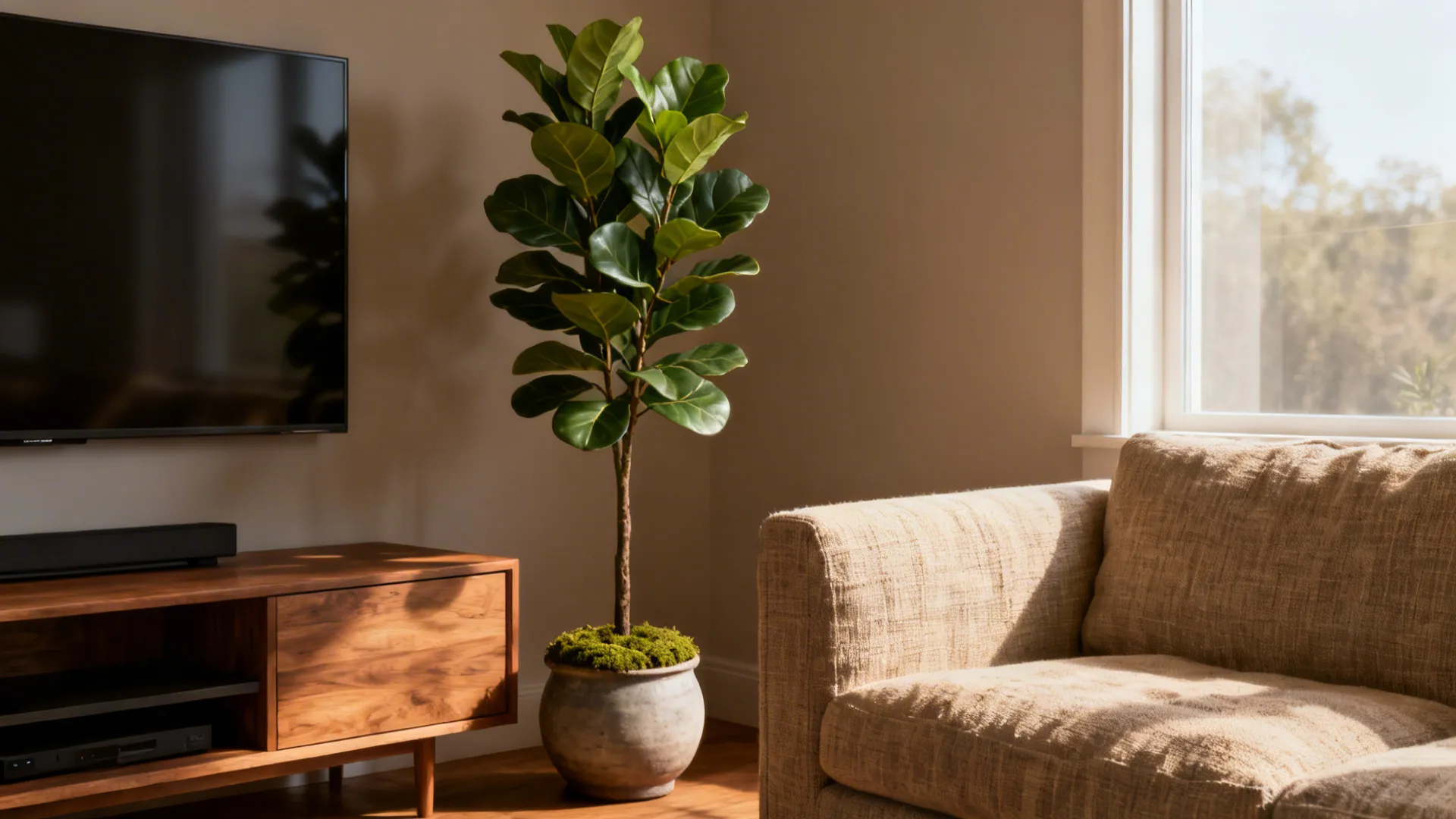 5 Creative Fake Plants for Living Room Corners