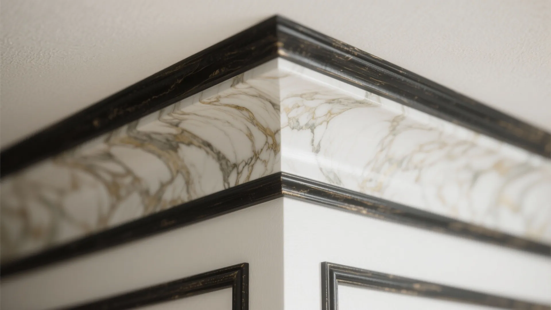 Custom Painted or Faux-Finish Profiles: Make trim the star