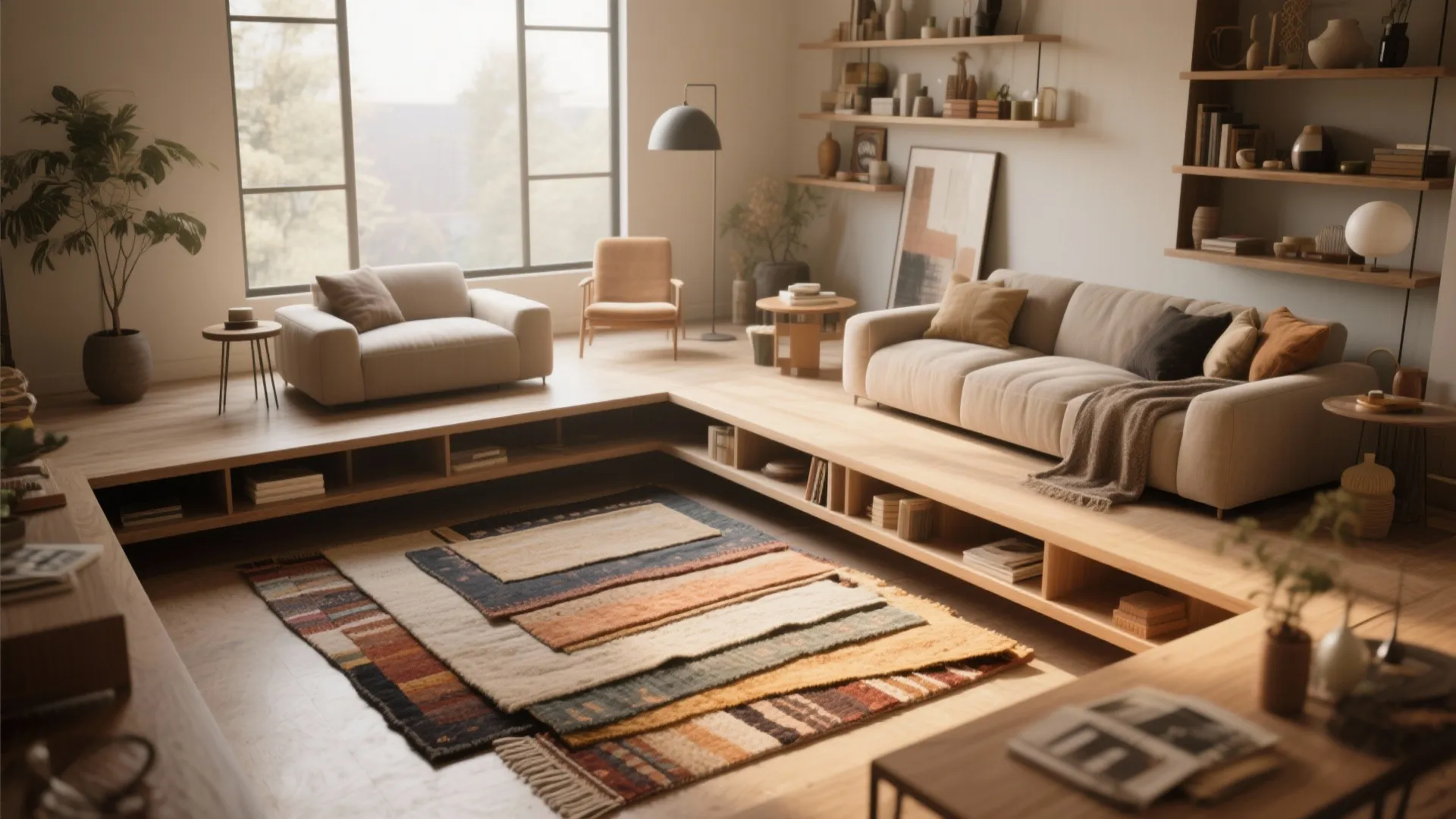 Idea 9: Faux Floor Effect