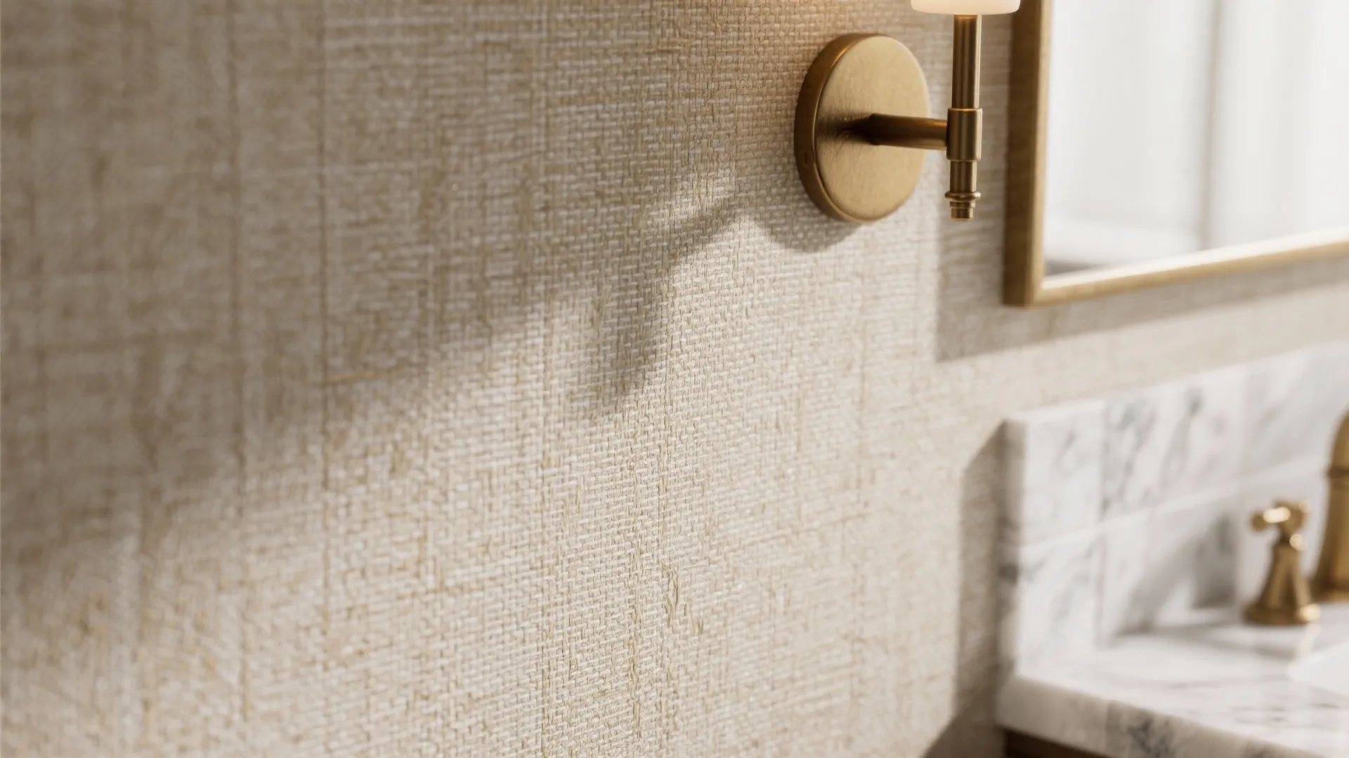 Faux Grasscloth and Linen Looks (The Right Way)