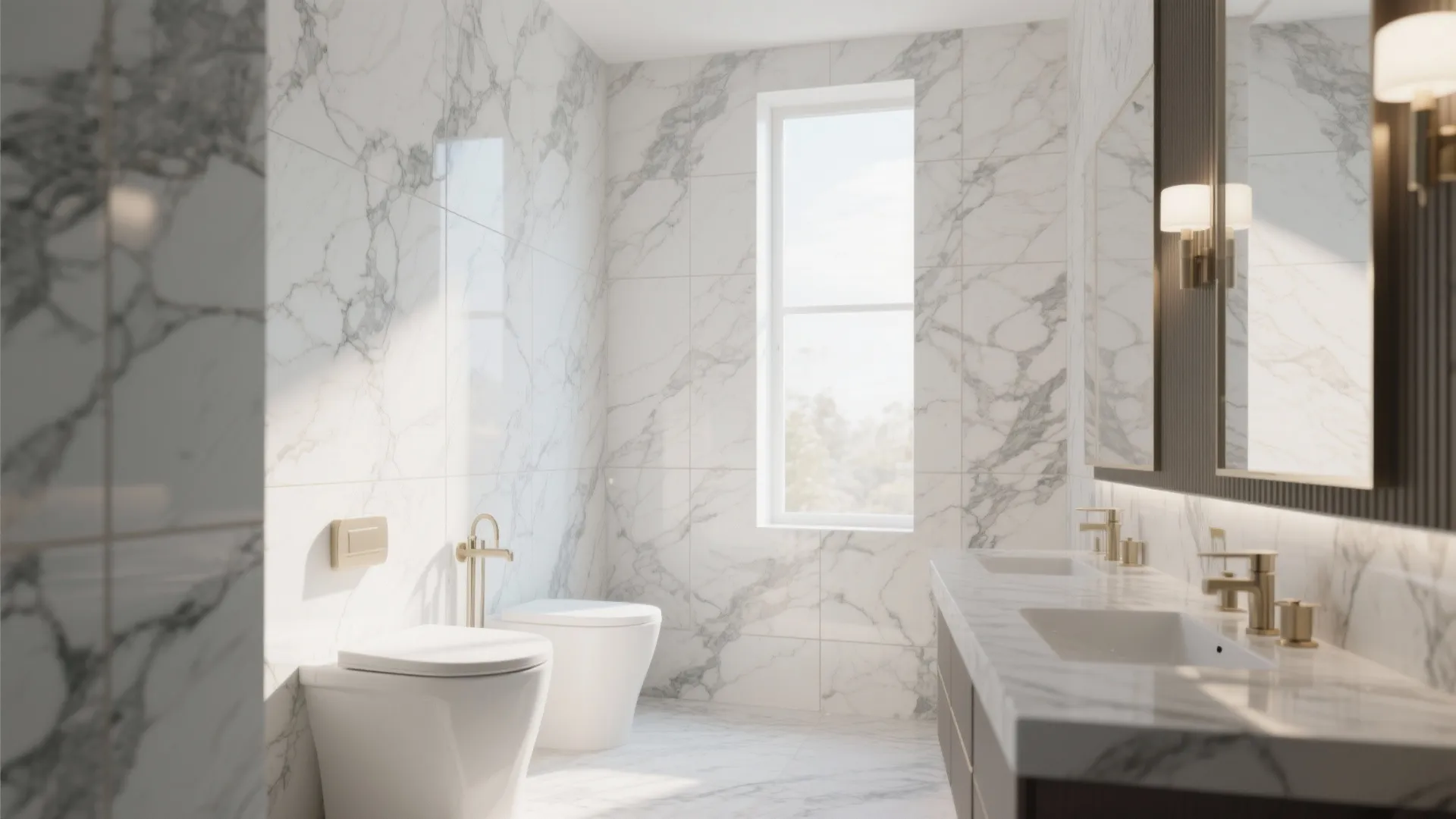 3. Faux Marble Effect