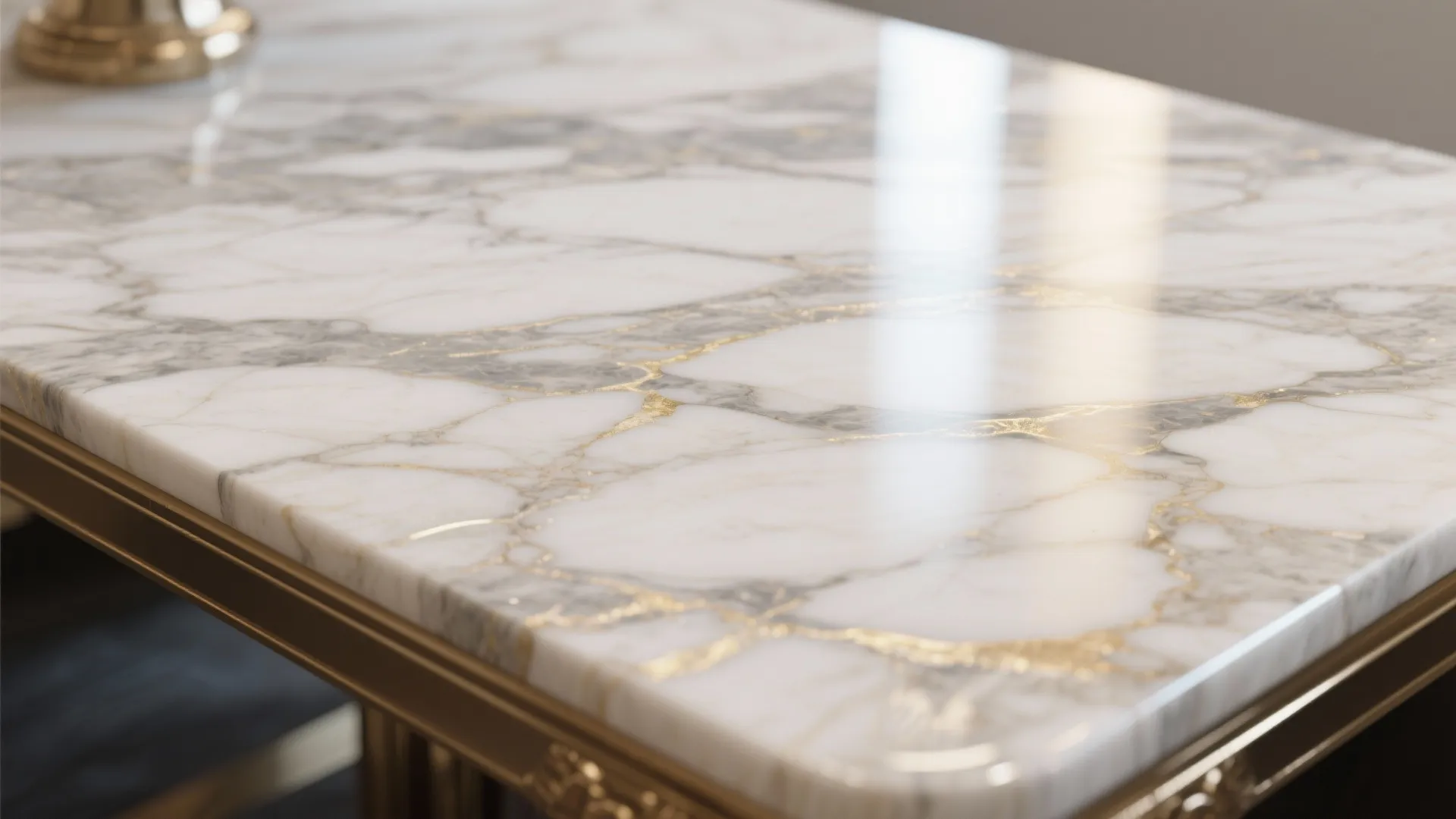 3. Faux Marble with a Paint Technique