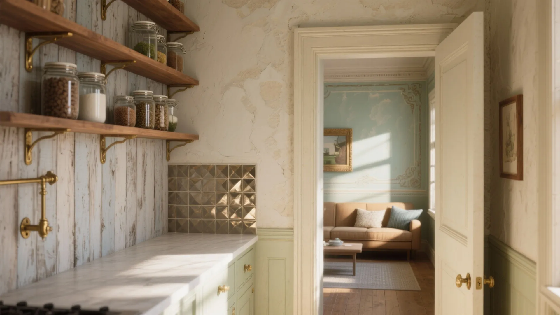 5 Faux Painting Ideas for Walls: Five creative faux painting wall treatments to transform small spaces with big impact