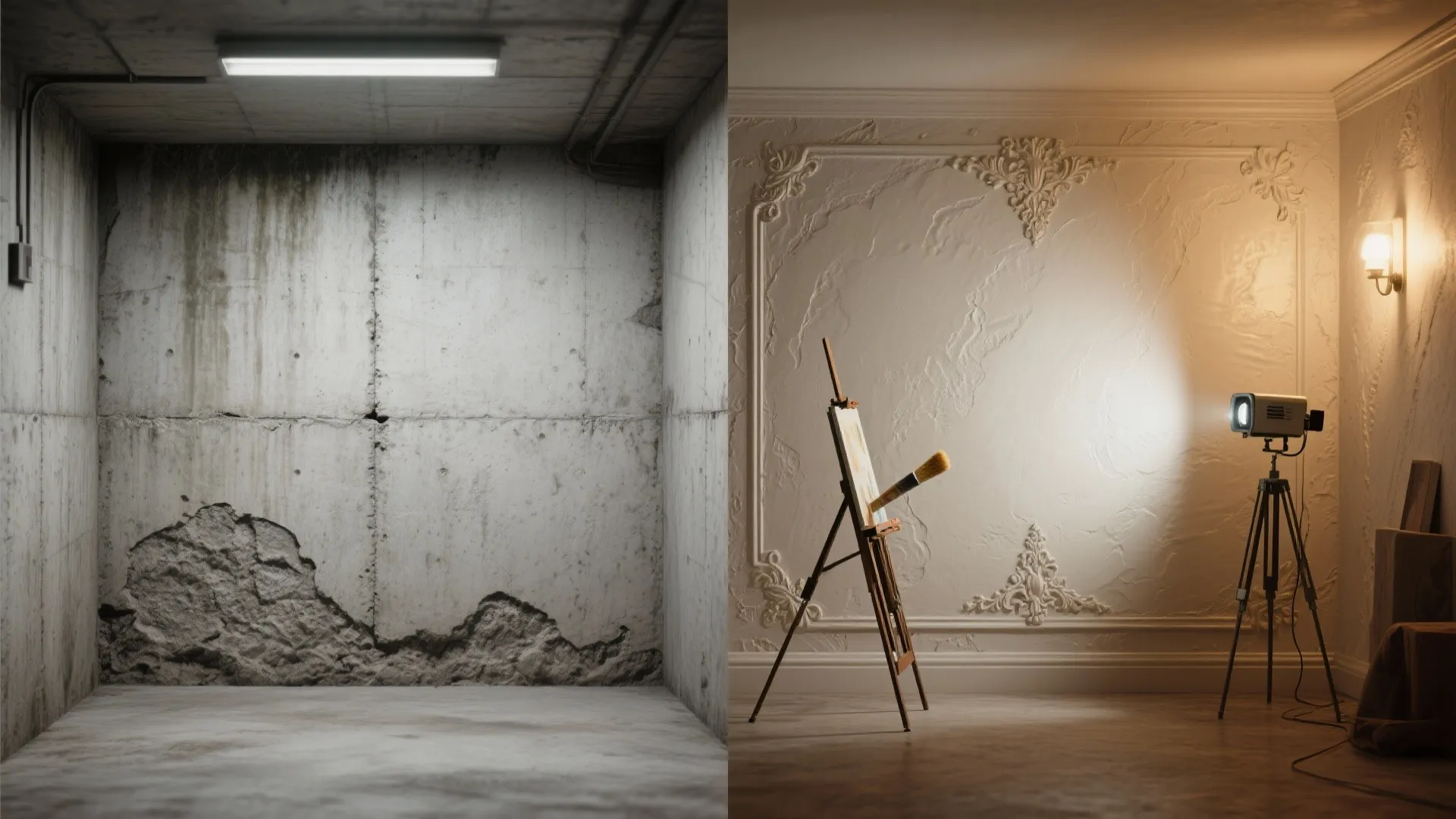 3. Create a faux finish or mural