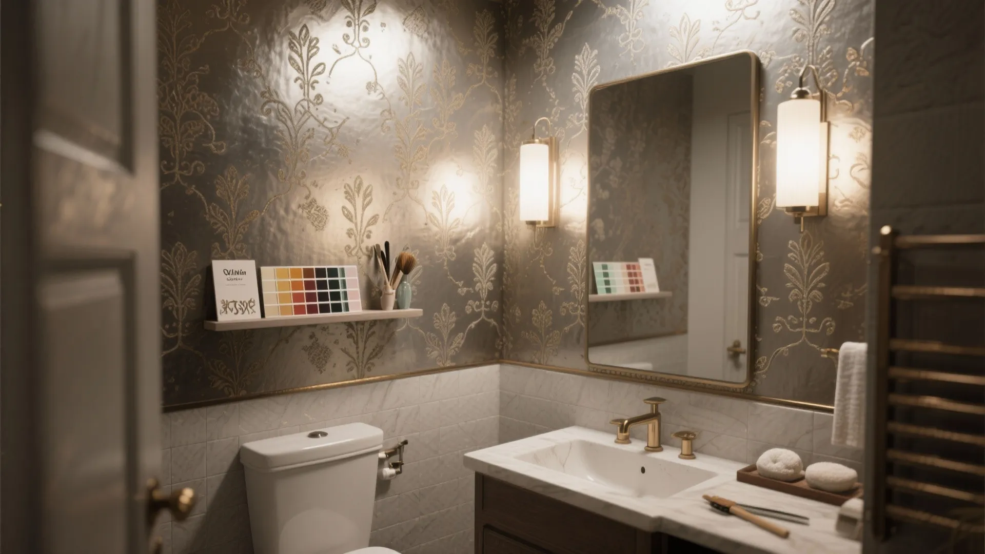 5. Faux finishes and stencils: high style, variable price