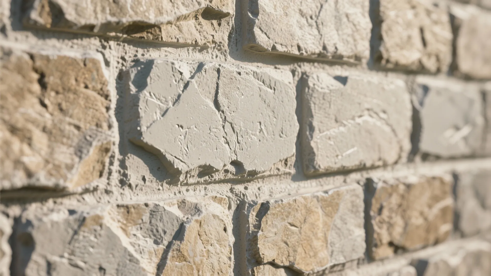 Textured Faux Stone Finish