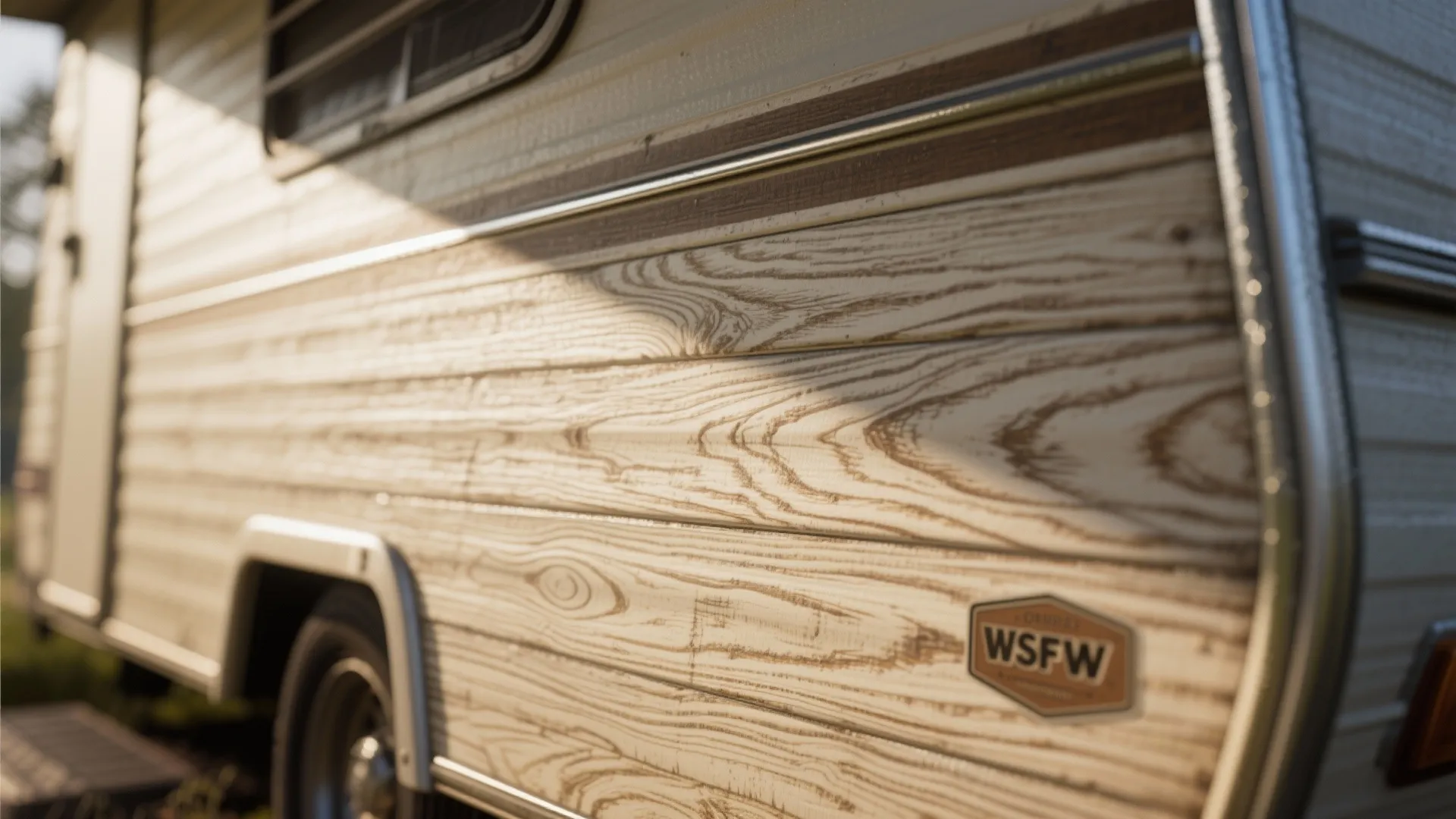 5. Faux finishes and decals for texture without weight