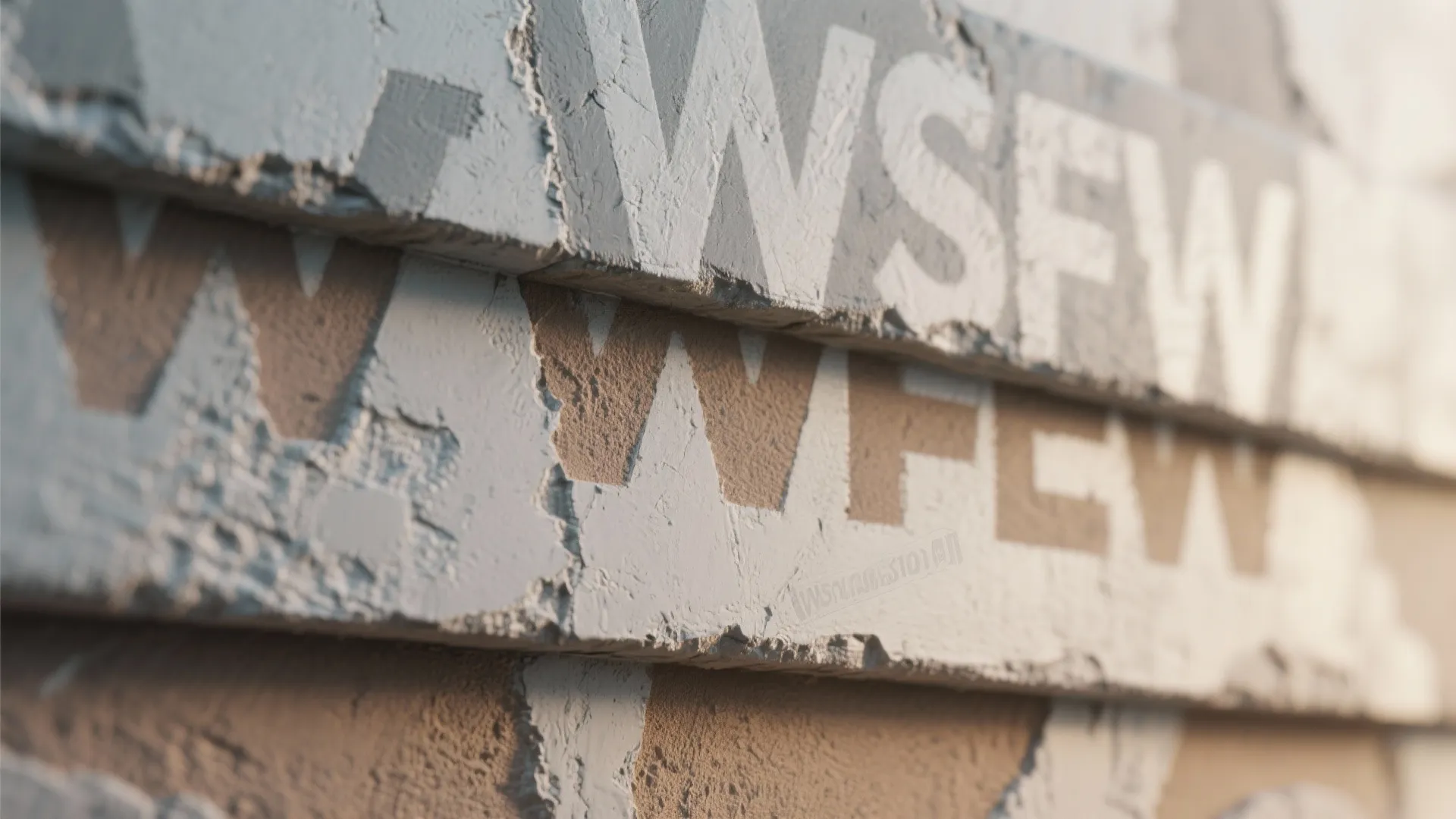 3. Faux Texture with Layered Stencils