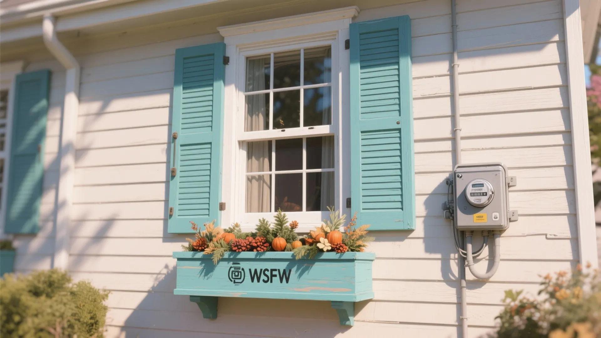 6. Faux Window Frame