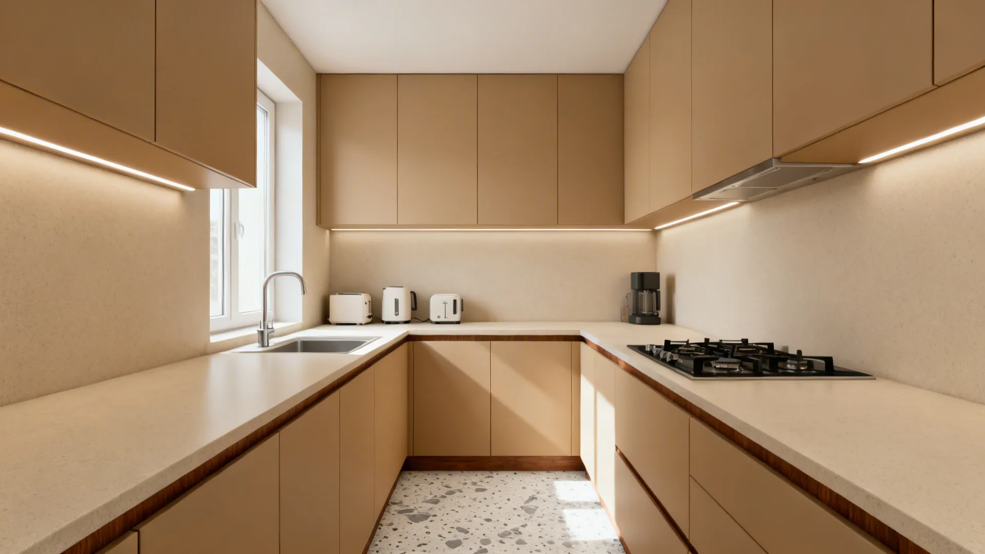 5 Kitchen Cabinet Designs India Loves: Fawn Tones That Glow