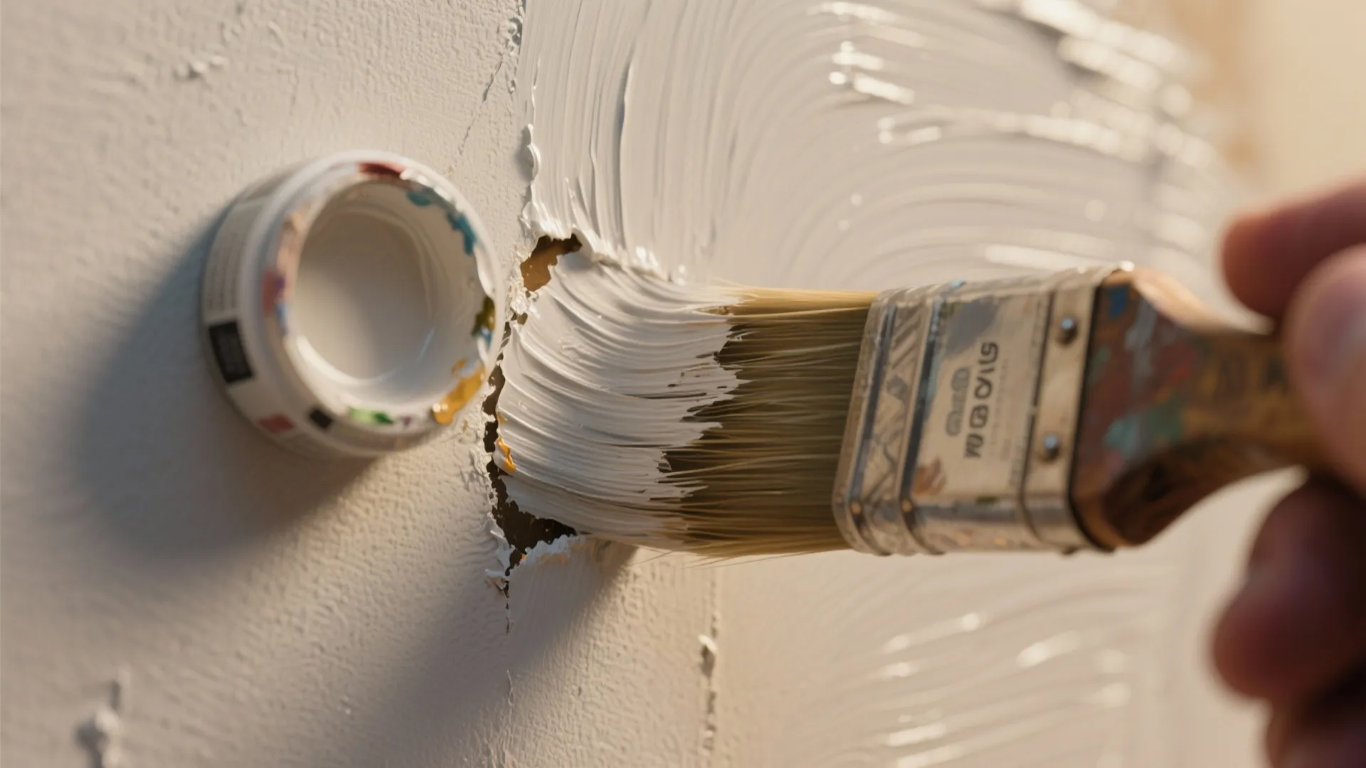 3. Feathered touch-up to blend color perfectly