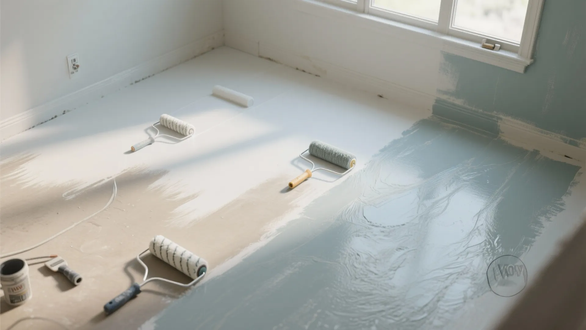 5. Blend with feathering and quick back-rolling