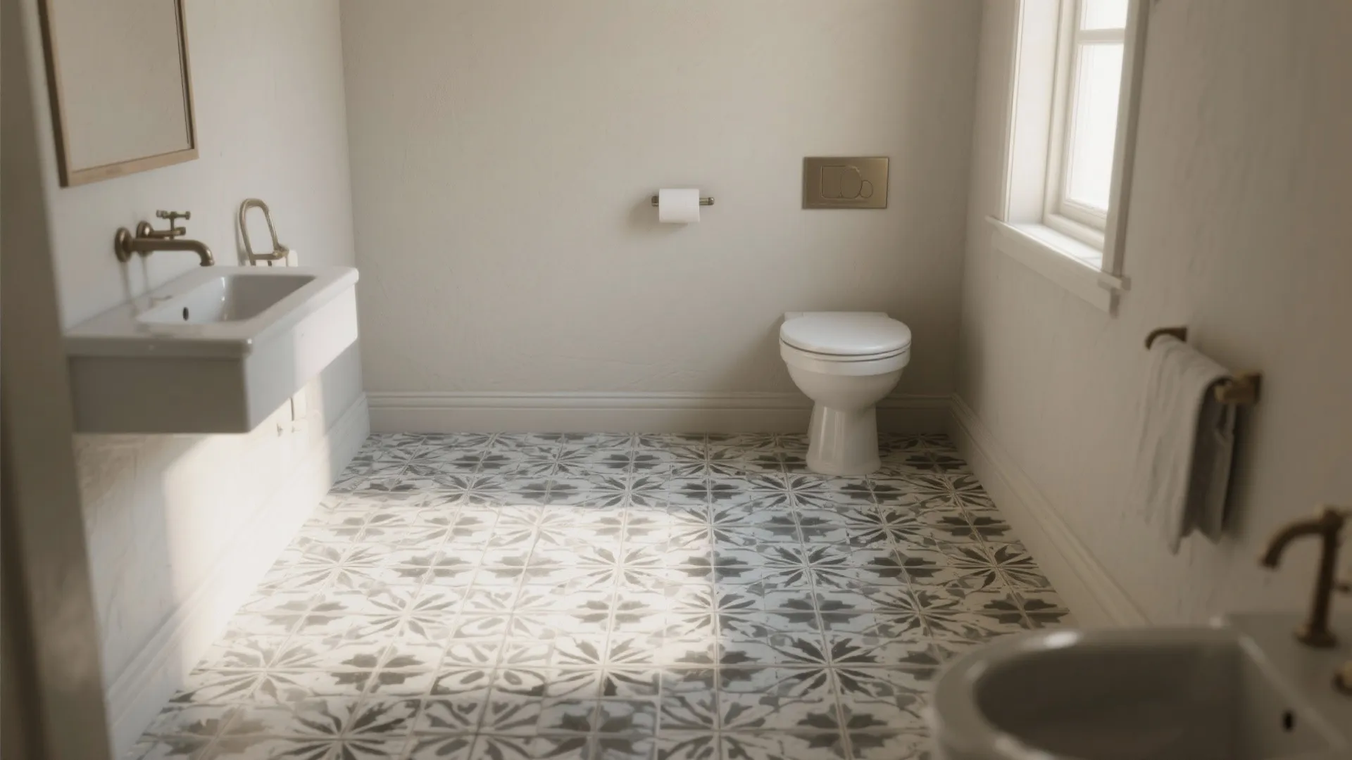 5. Pick Bold Tiles or a Feature Floor to Add Depth