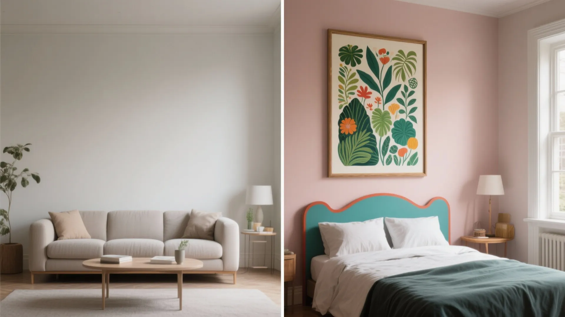 5. Feature panel — framed botanical vignette