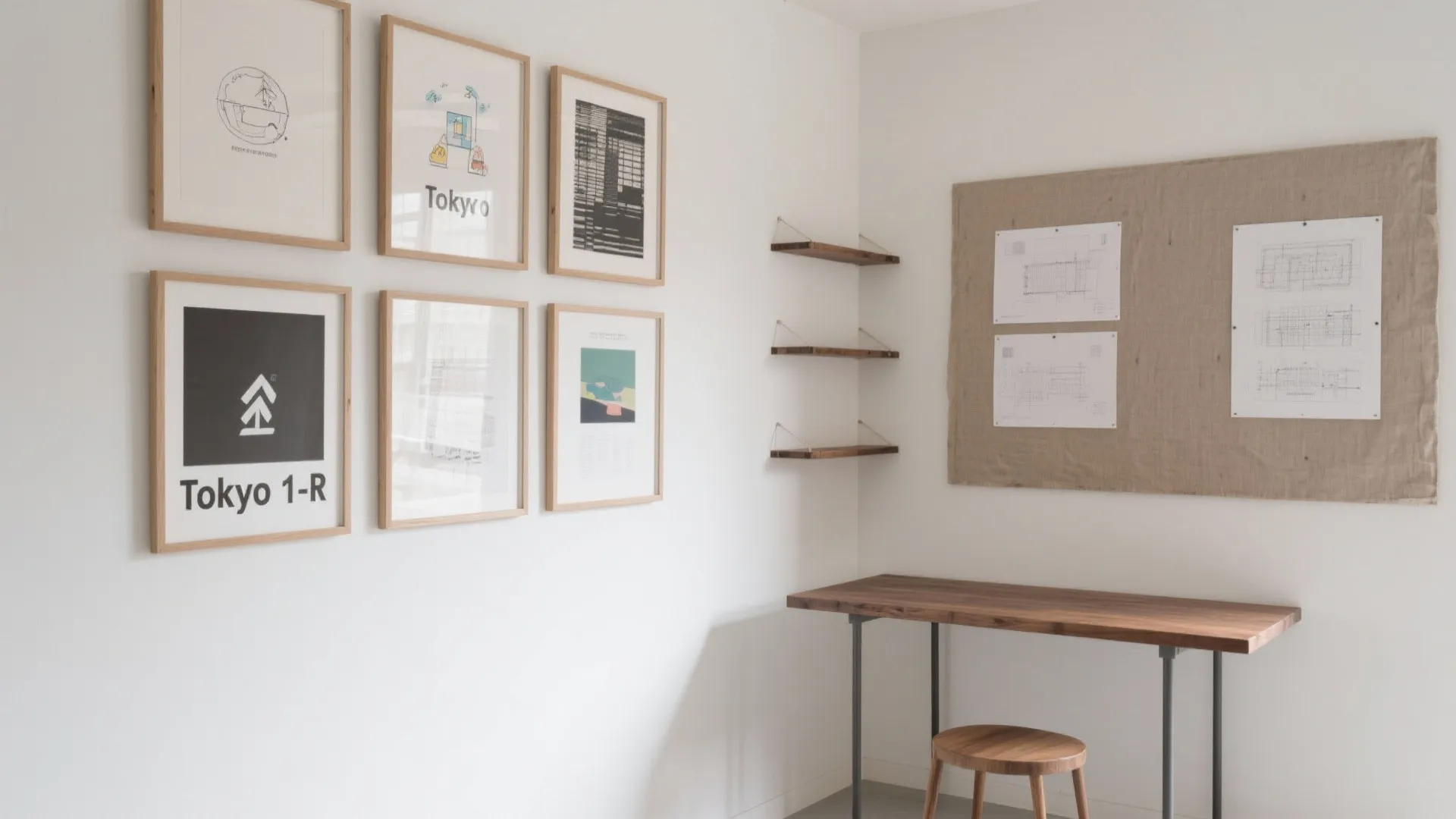 Tips 10: 壁一面だけ“テーマ”を決めて整える（東京）