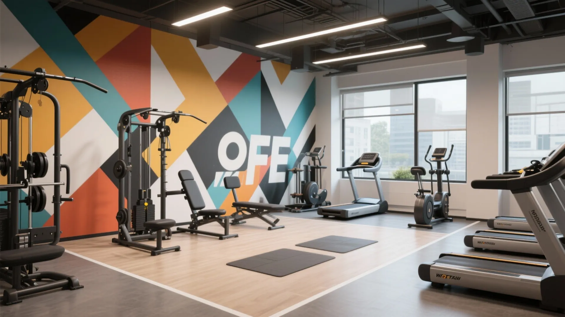 9. Motivational Feature Wall