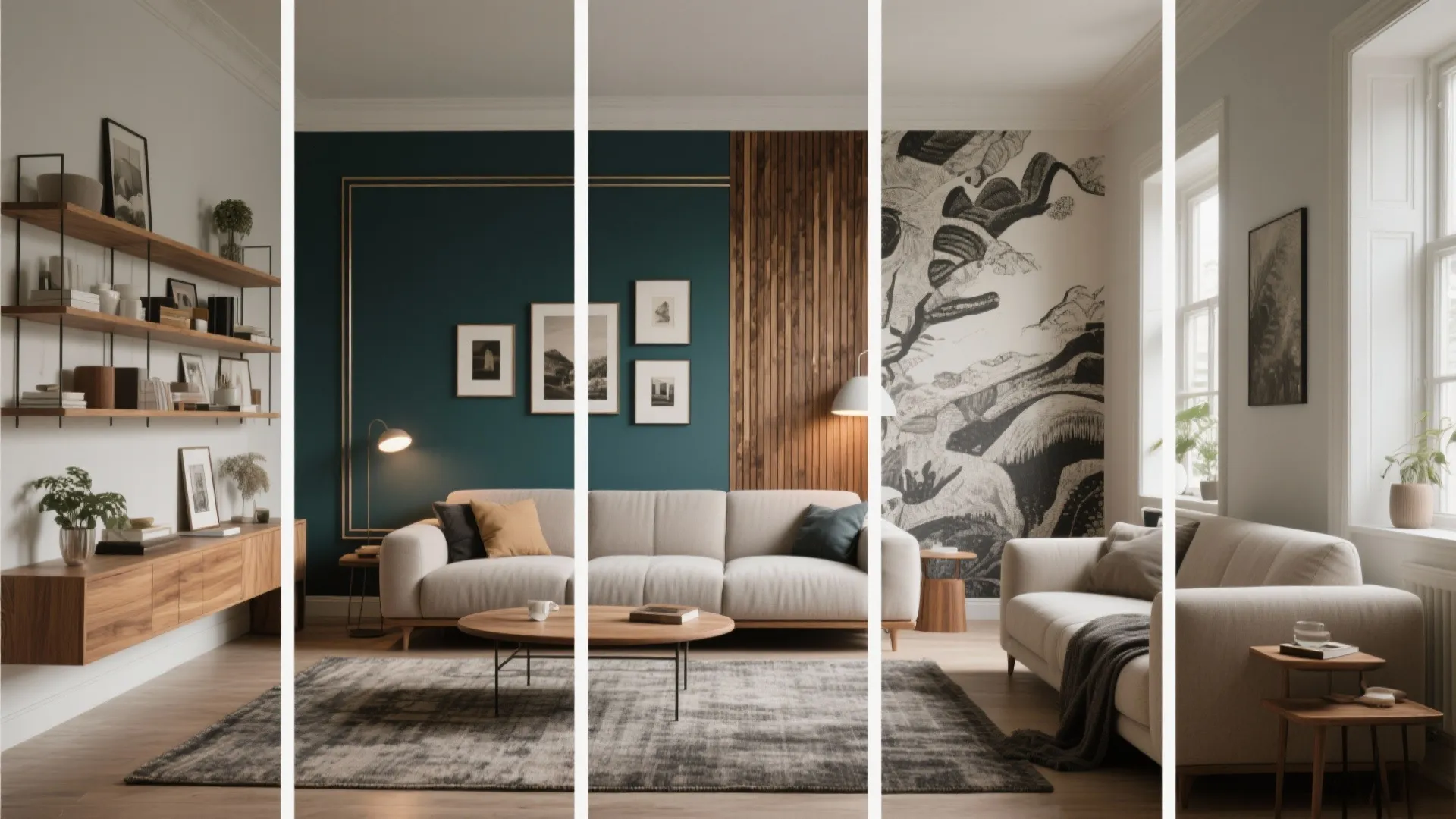 5 Feature Wall Ideas Living Room