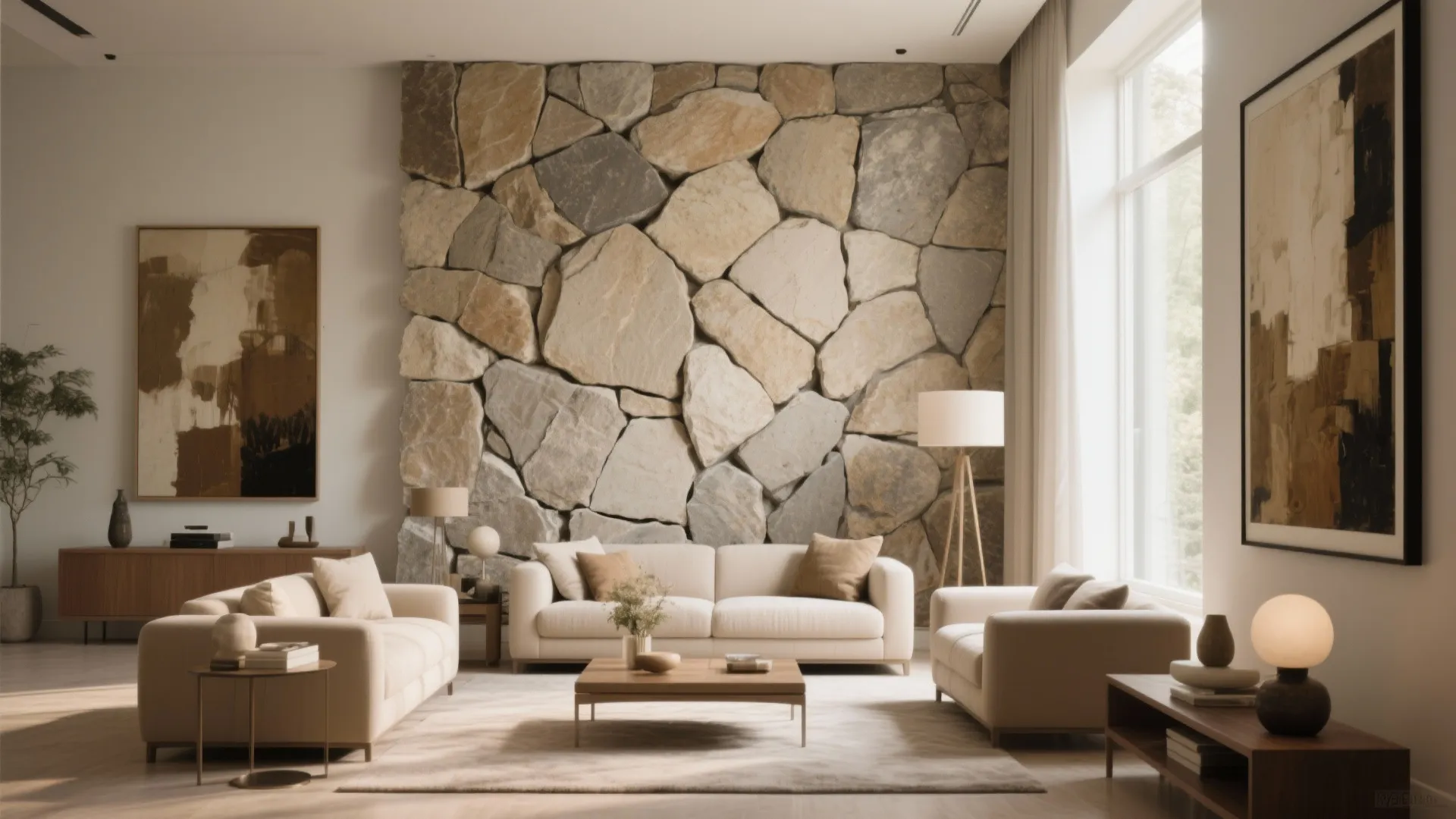 3. Statement Feature Wall