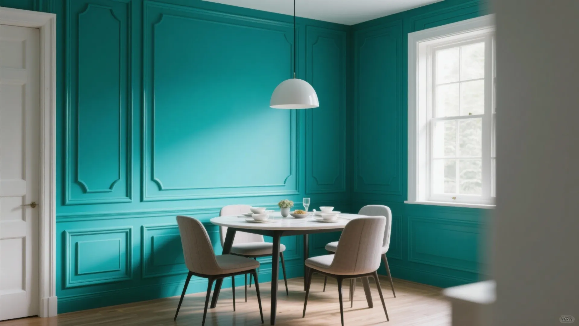 10. Full Feature Wall Moulding