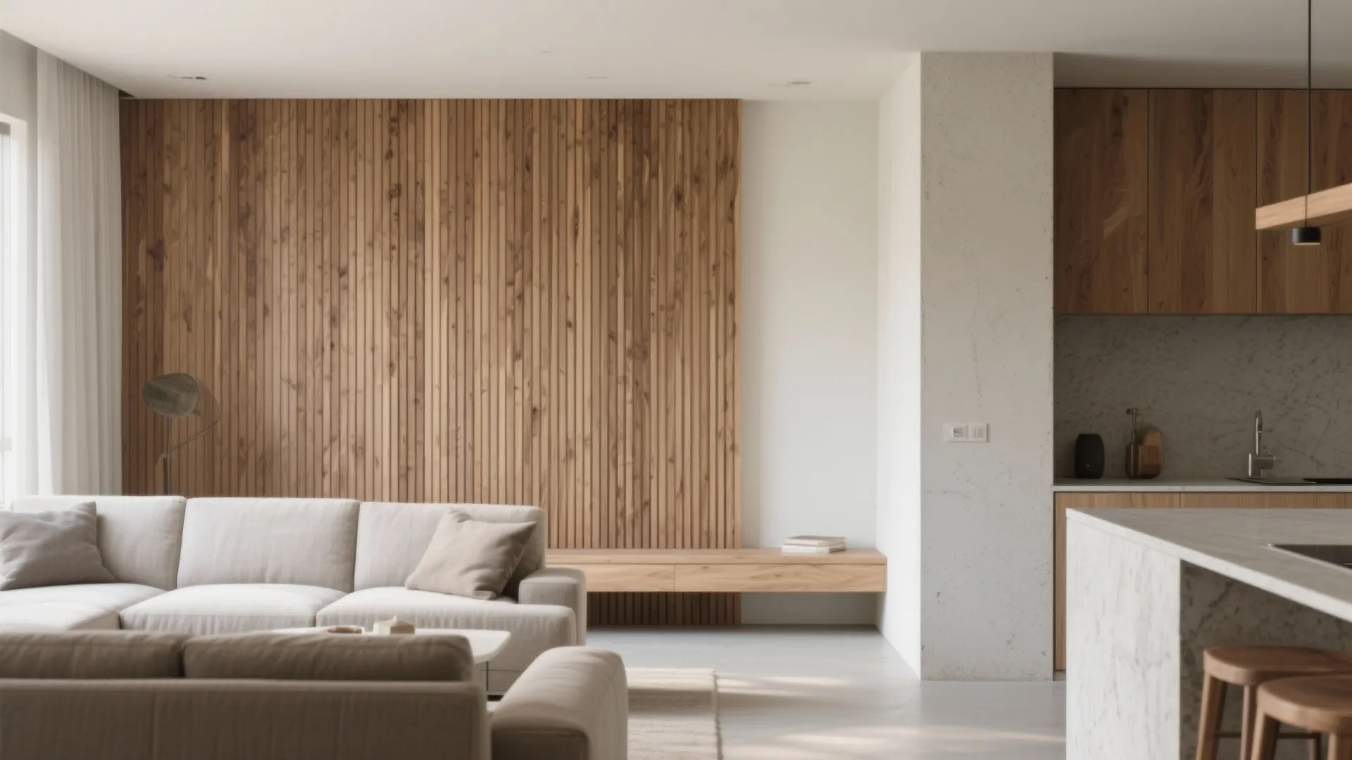 Make the Shear Wall a Feature: Texture, Built‑Ins, and Rhythm