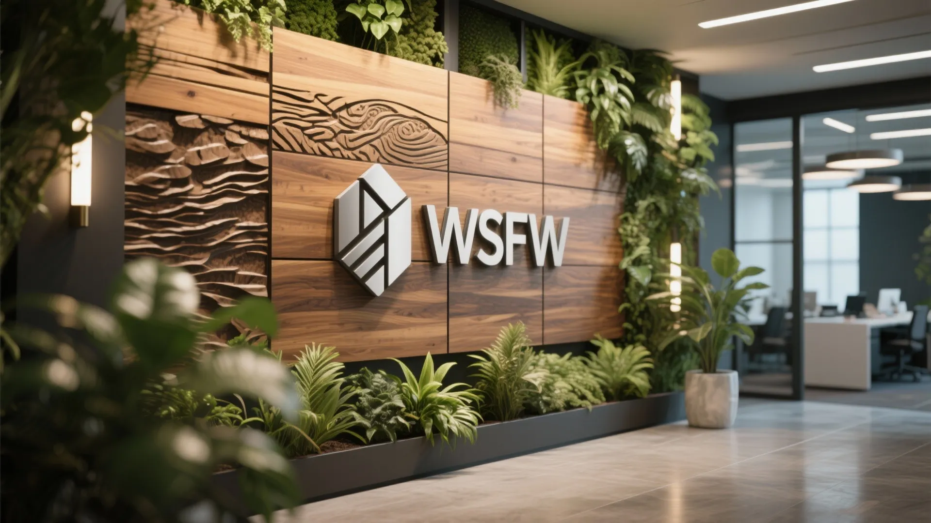 2. Feature Wall That Tells Your Story