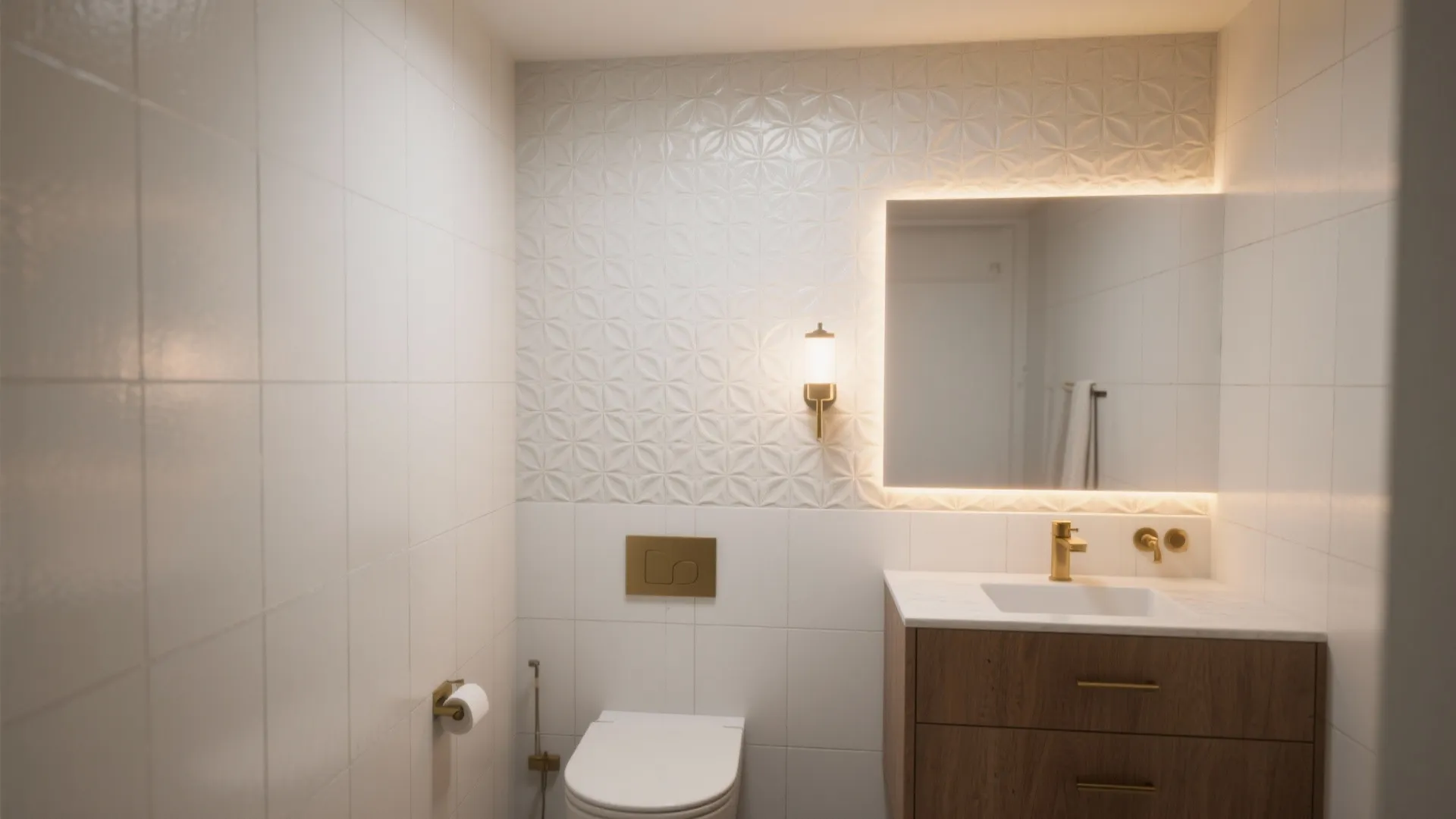 2. Create a tile feature wall