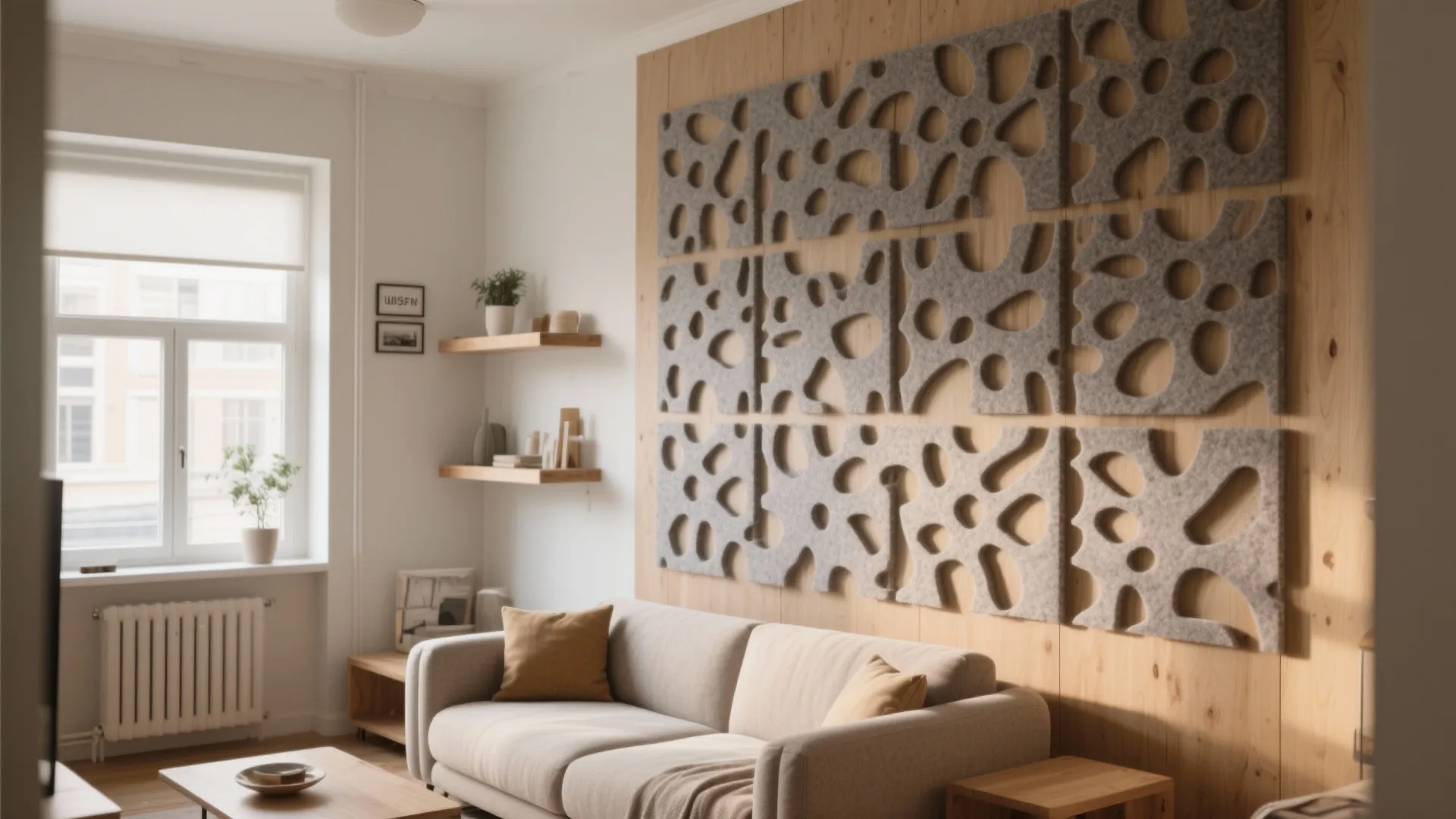 Acoustic Laser-Cut Wall Panels (PET Felt)