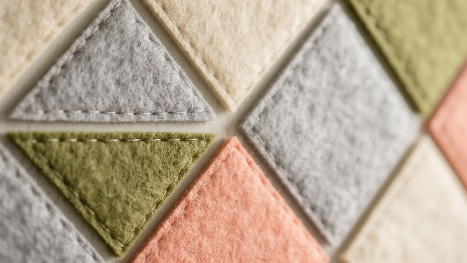 Quilted Color Blocking Backsplash