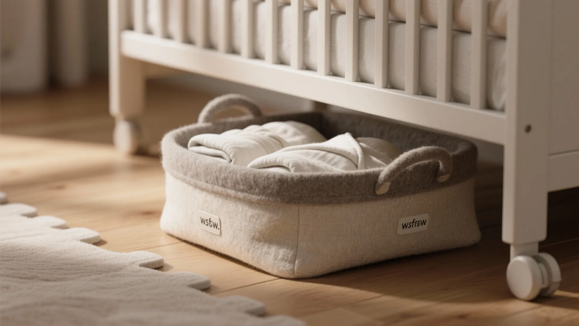 Vertical + Under-Crib Storage That Stays Whisper-Quiet