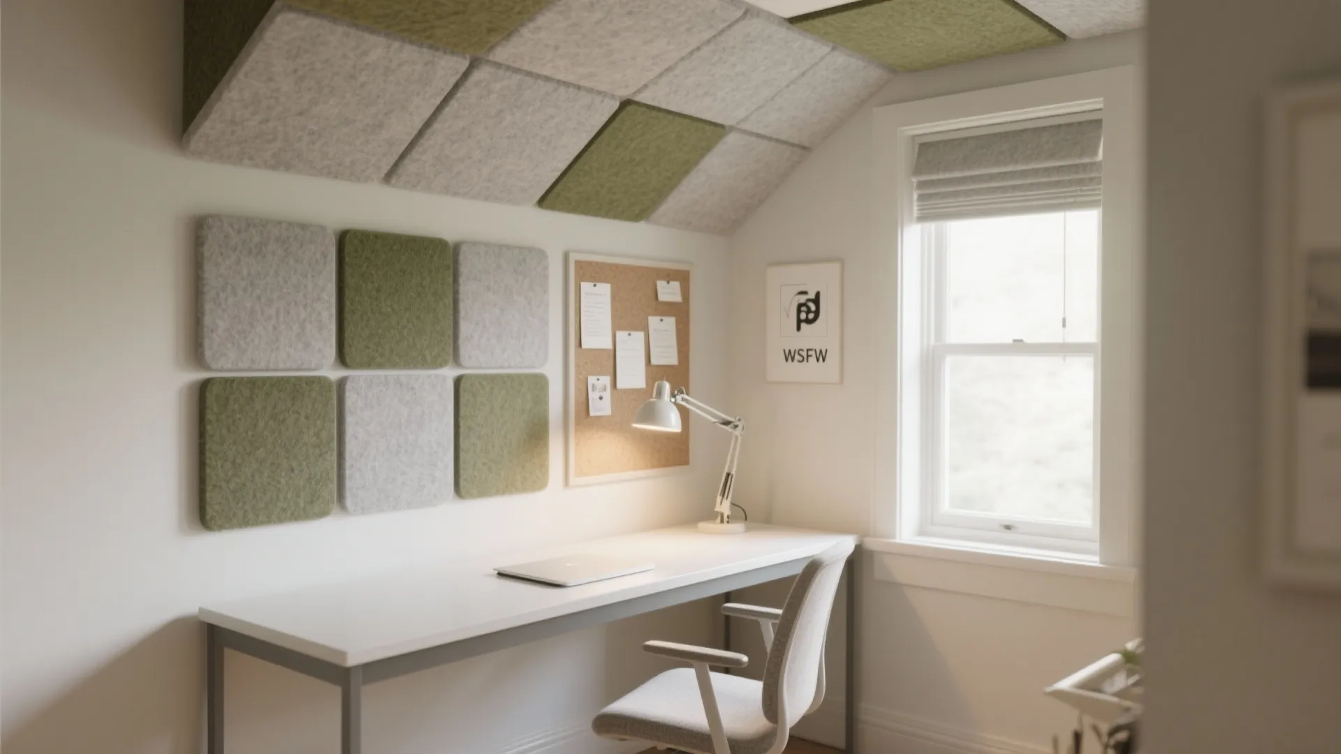 Acoustic Felt Sheets for Softer Home Offices