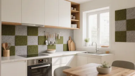 5 Smart Ideas for Felt Design Wall in Small Kitchens