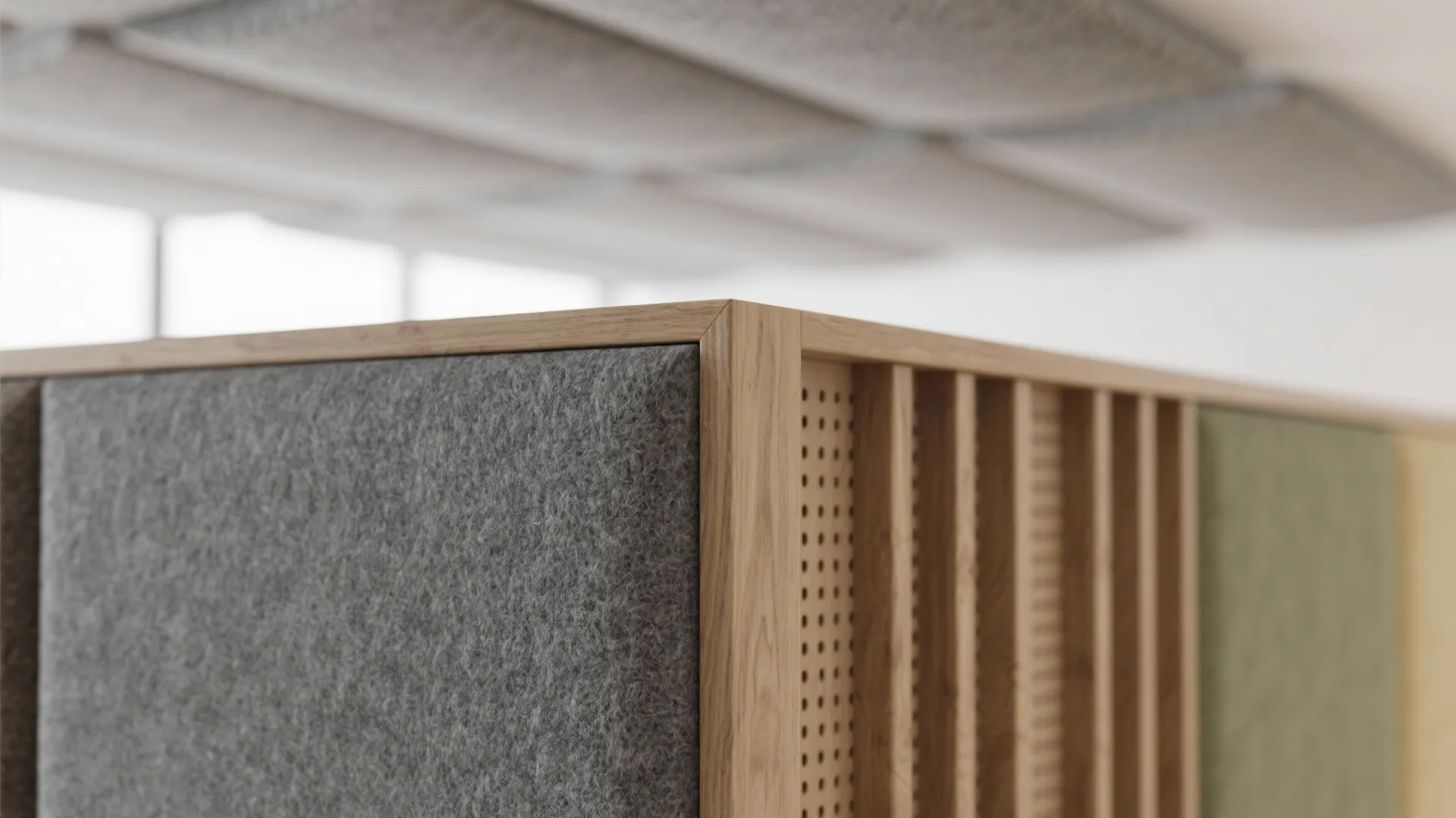 1) Soft Zoning for Quiet: Acoustic Panels, Rugs, and Ceiling Baffles