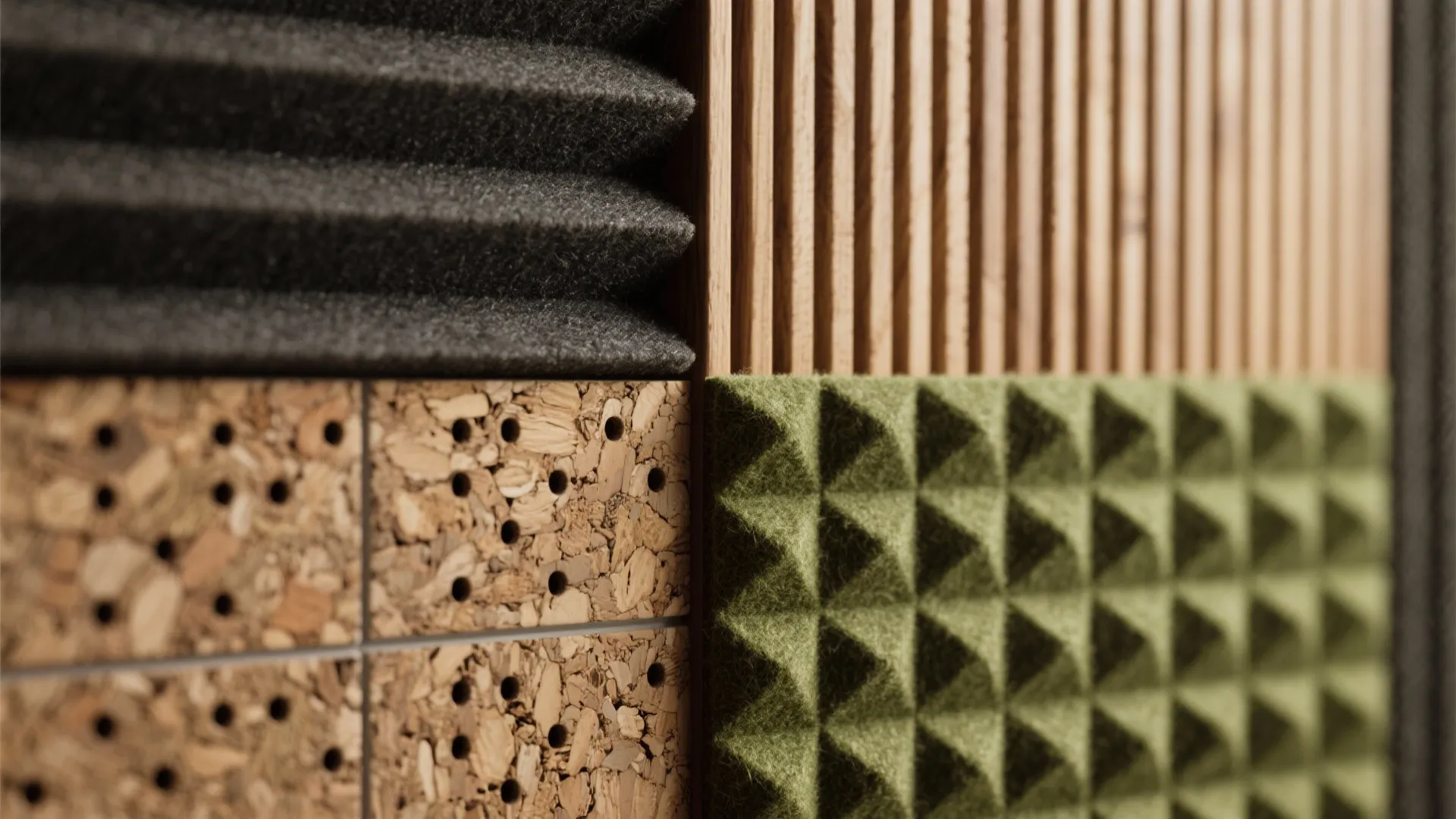 Acoustic Zoning and Soft Layers for Quiet Focus