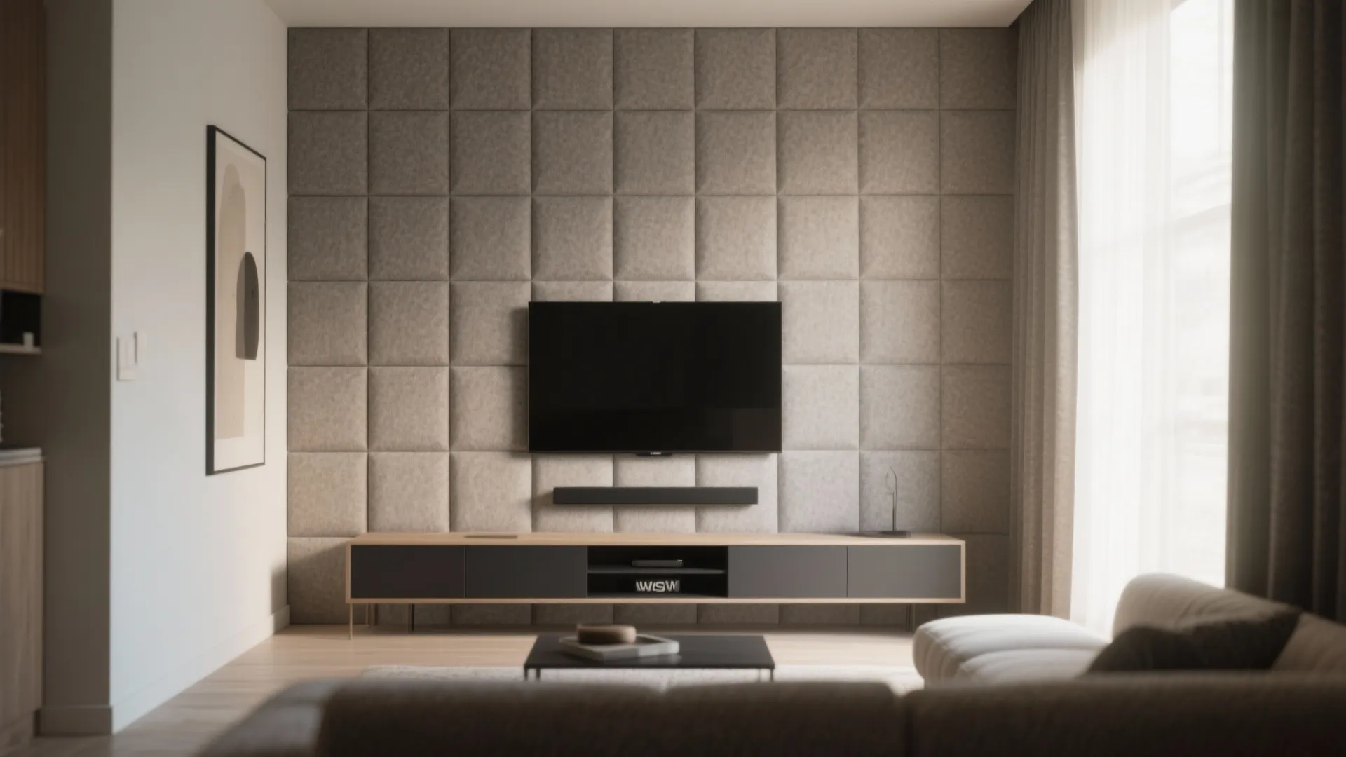 Acoustic Fabric or Felt Wall Panels